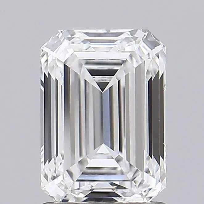 1.64ct Emerald Lab Grown Diamond (Colour D, Clarity IF, IGI Certified)