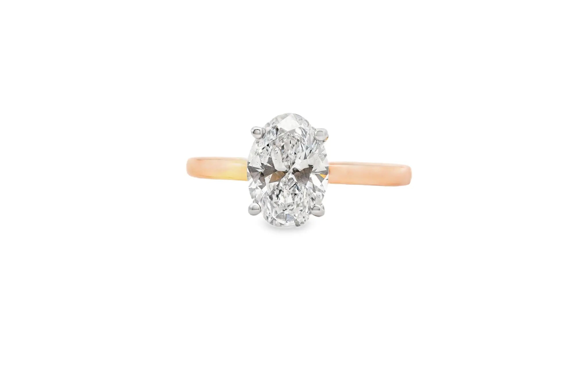 18ct Yellow Gold Lab Diamond Ring 2.03ct - AM4078 - Hallmark Jewellers Formby & The Jewellers Bench Widnes