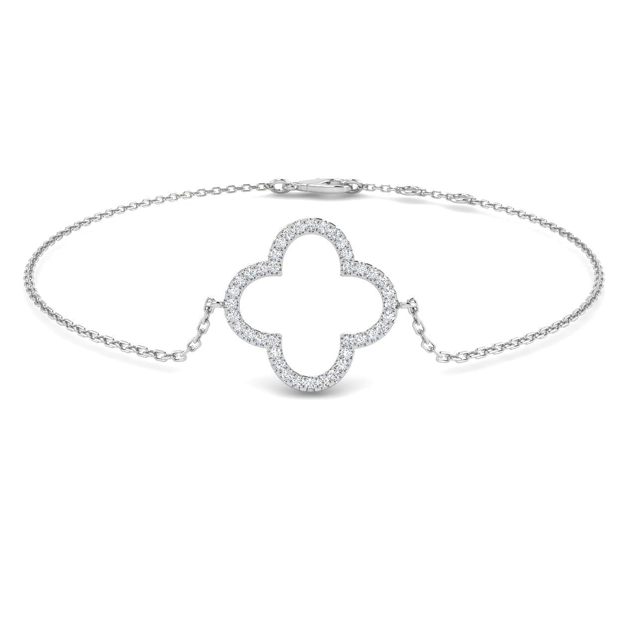 9ct Gold Diamond Shape Bracelet - LM1016 - Hallmark Jewellers Formby & The Jewellers Bench Widnes