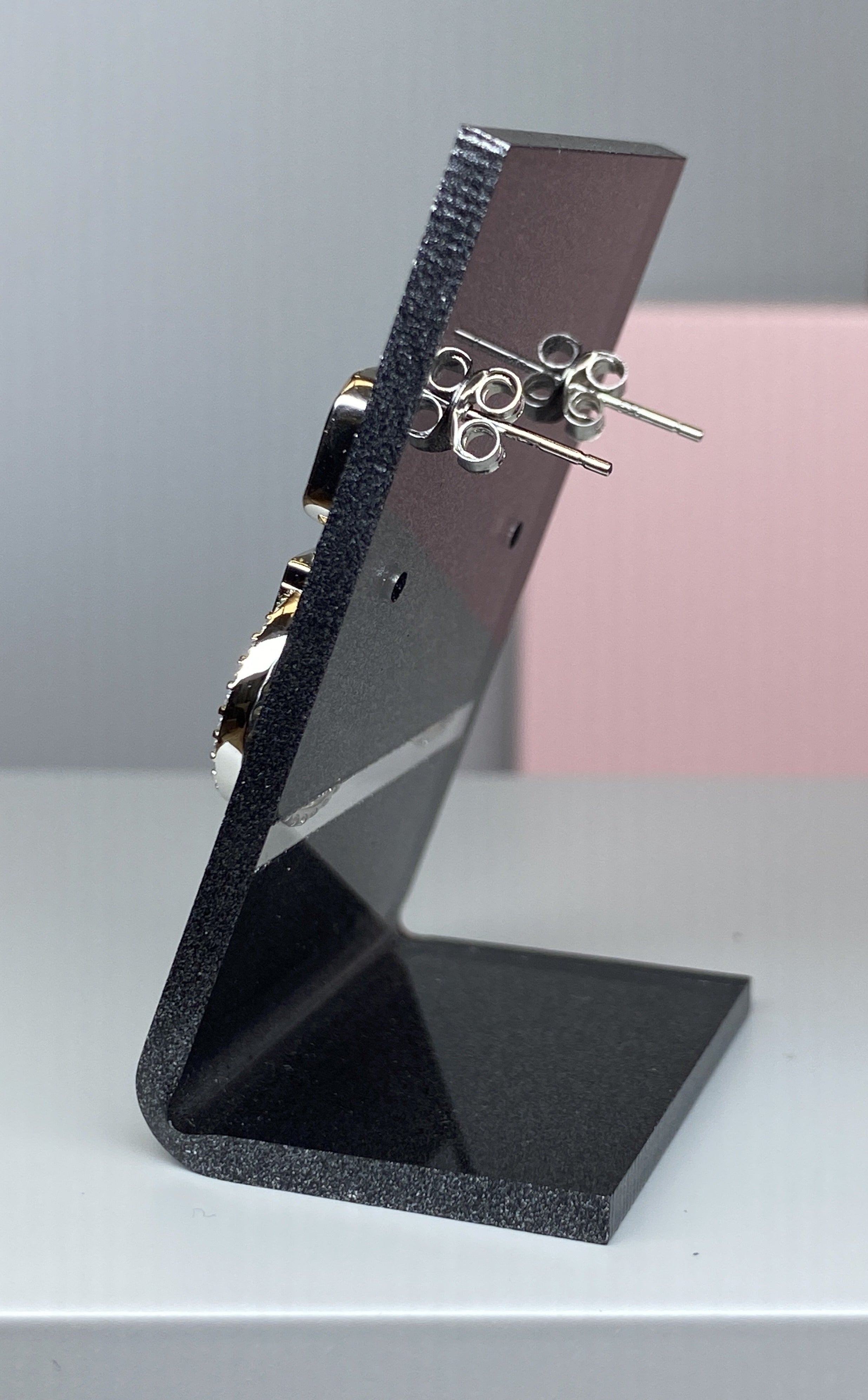 Sterling Silver Multi CZ Drop Stud Earrings - Hallmark Jewellers Formby & The Jewellers Bench Widnes