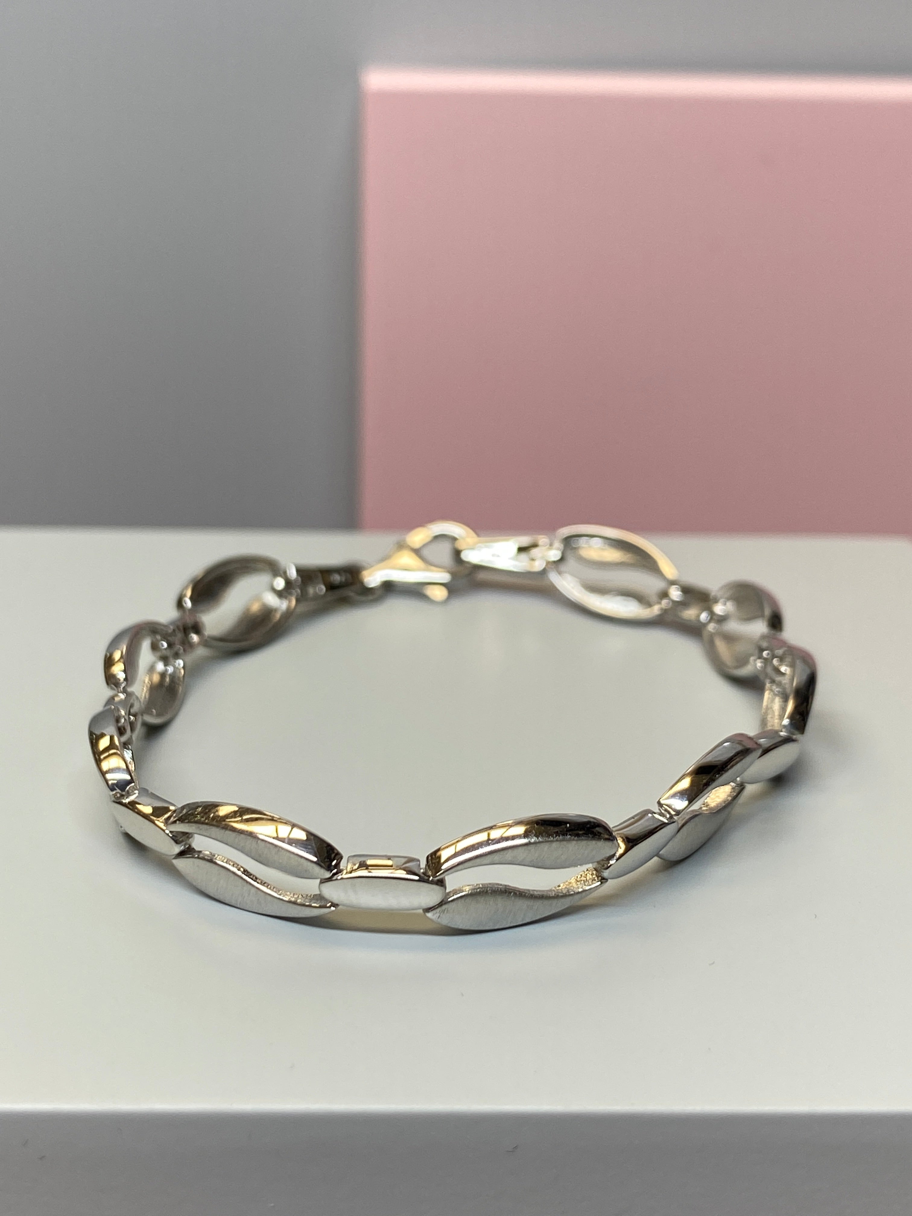 Silver Patterned Bracelet - Hallmark Jewellers Formby & The Jewellers Bench Widnes