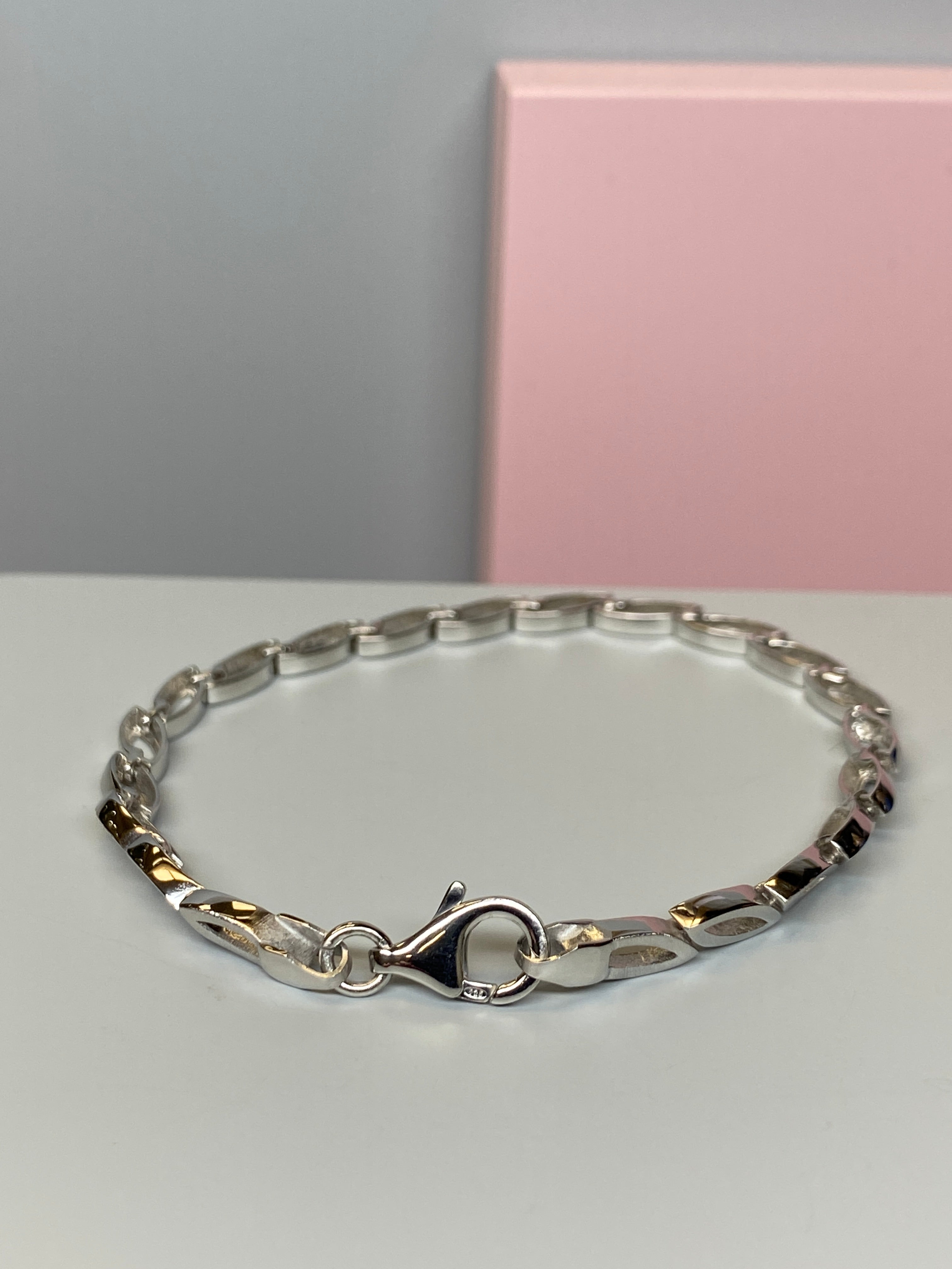 Silver Patterned Bracelet - Hallmark Jewellers Formby & The Jewellers Bench Widnes