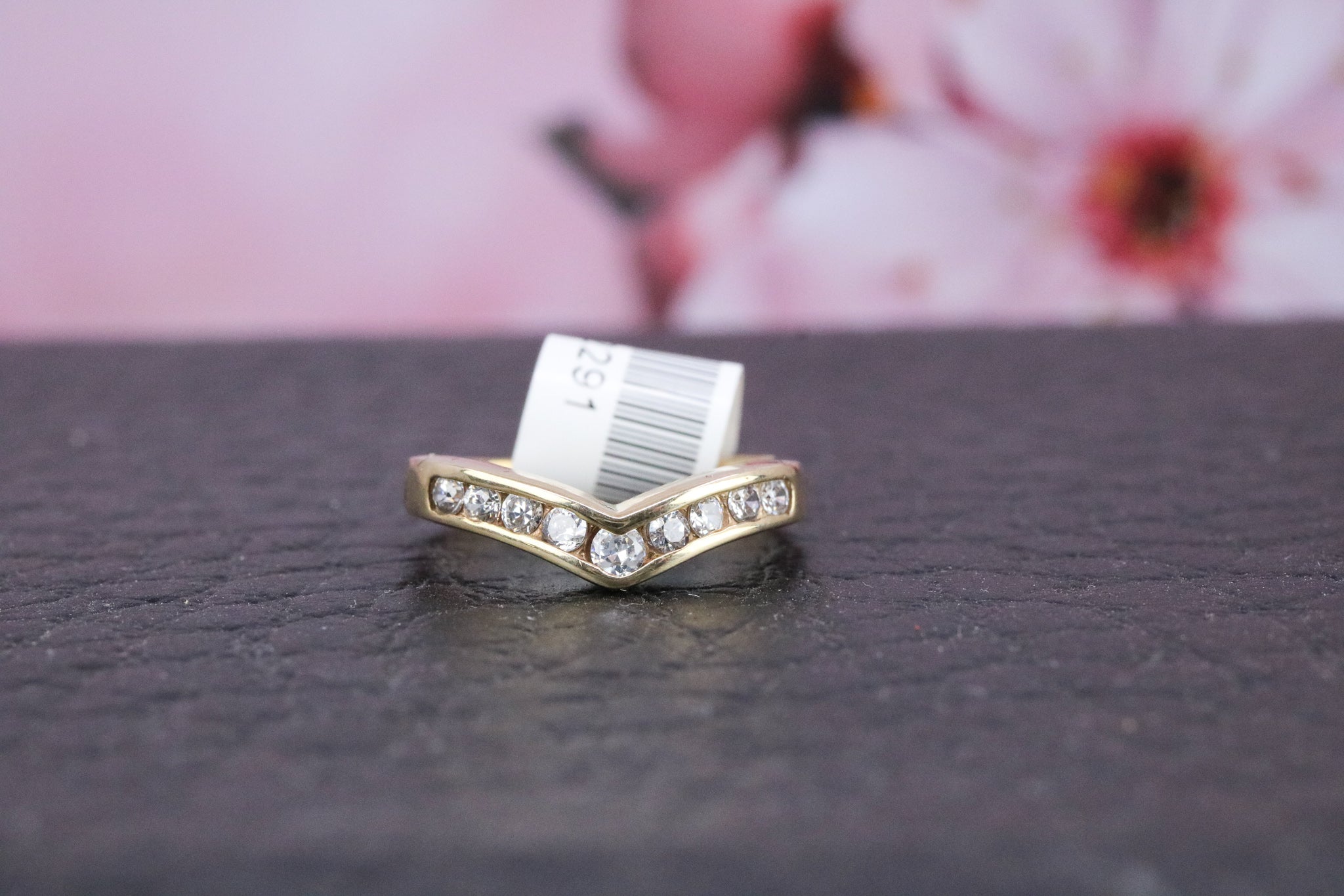 9ct Yellow Gold Wishbone Ring - CO1127 - Hallmark Jewellers Formby & The Jewellers Bench Widnes
