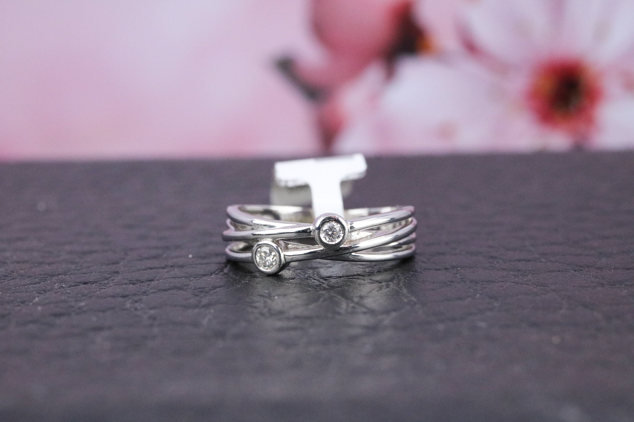 9ct White Gold Diamond Ring - CO1139 - Hallmark Jewellers Formby & The Jewellers Bench Widnes