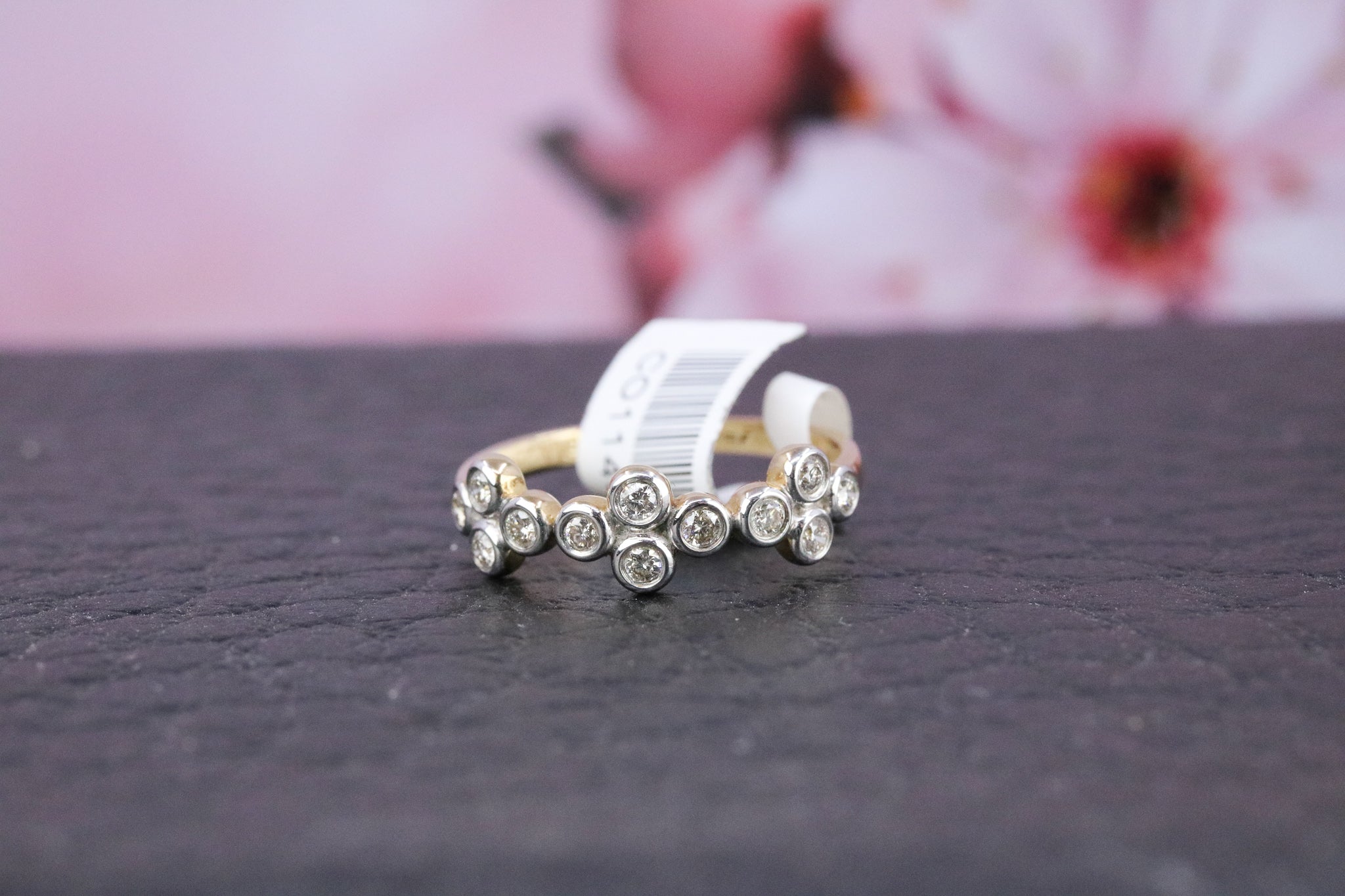 9ct Yellow Gold Diamond Ring - CO1149 - Hallmark Jewellers Formby & The Jewellers Bench Widnes