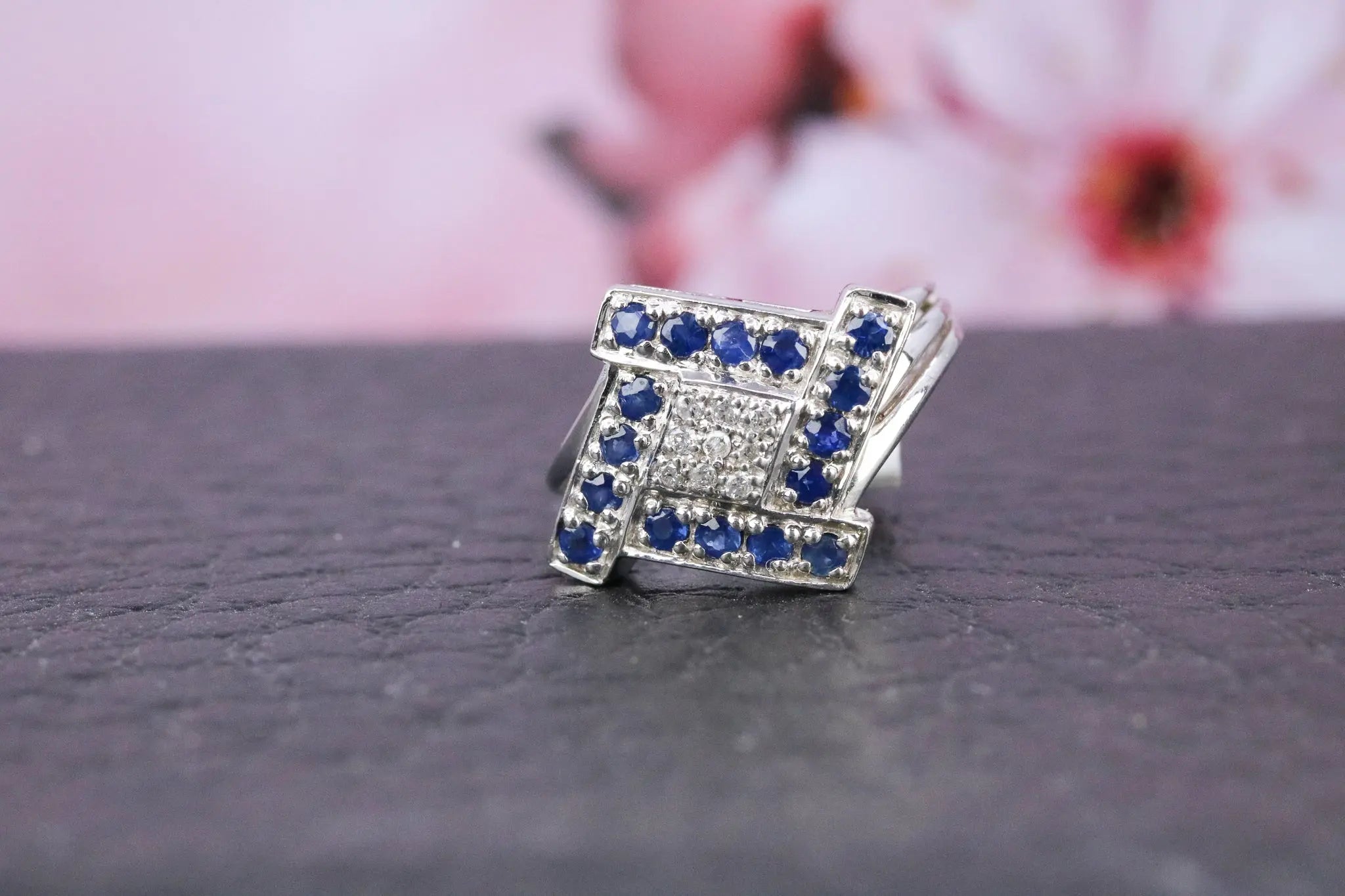 9ct White Gold Diamond Ring - CO1151 - Hallmark Jewellers Formby & The Jewellers Bench Widnes