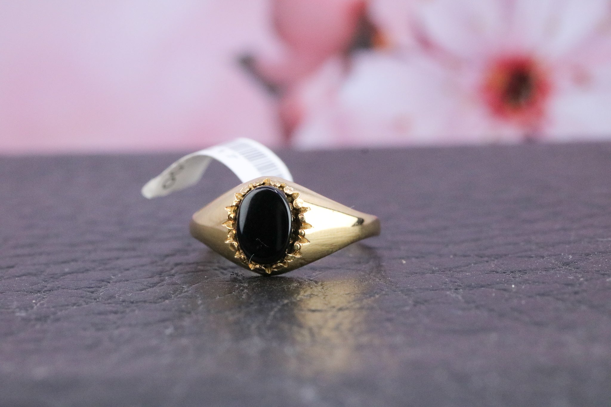 9ct Gold Onyx Ring - CO1417 - Hallmark Jewellers Formby & The Jewellers Bench Widnes