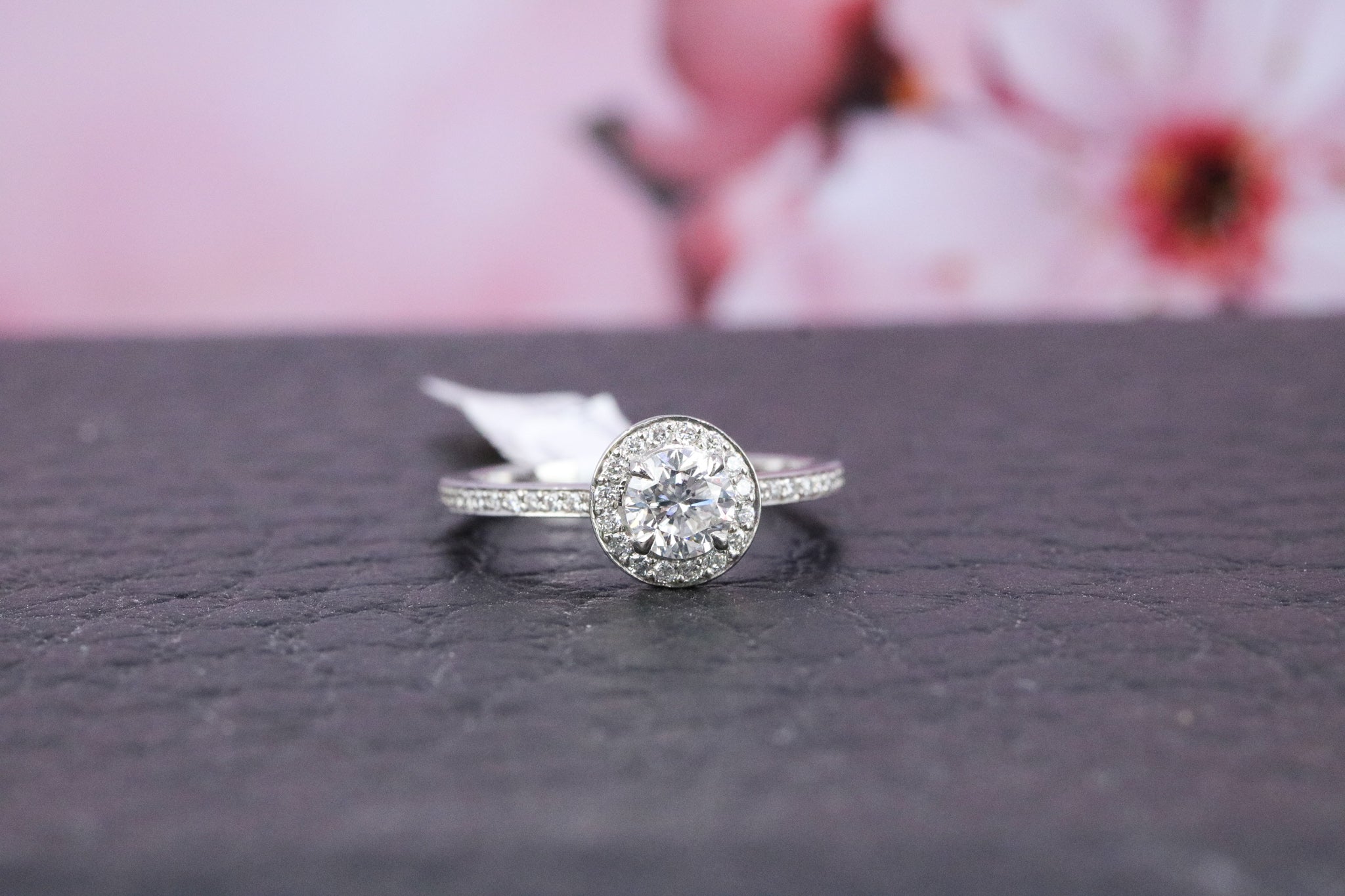 Platinum Diamond Ring - HJ2267 - Hallmark Jewellers Formby & The Jewellers Bench Widnes