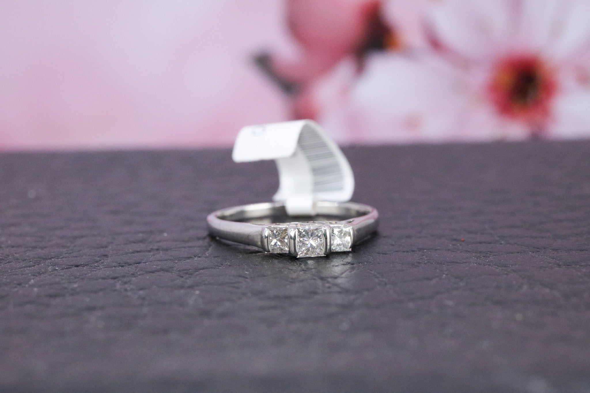 9ct White Gold Diamond Ring - HJ2279 - Hallmark Jewellers Formby & The Jewellers Bench Widnes