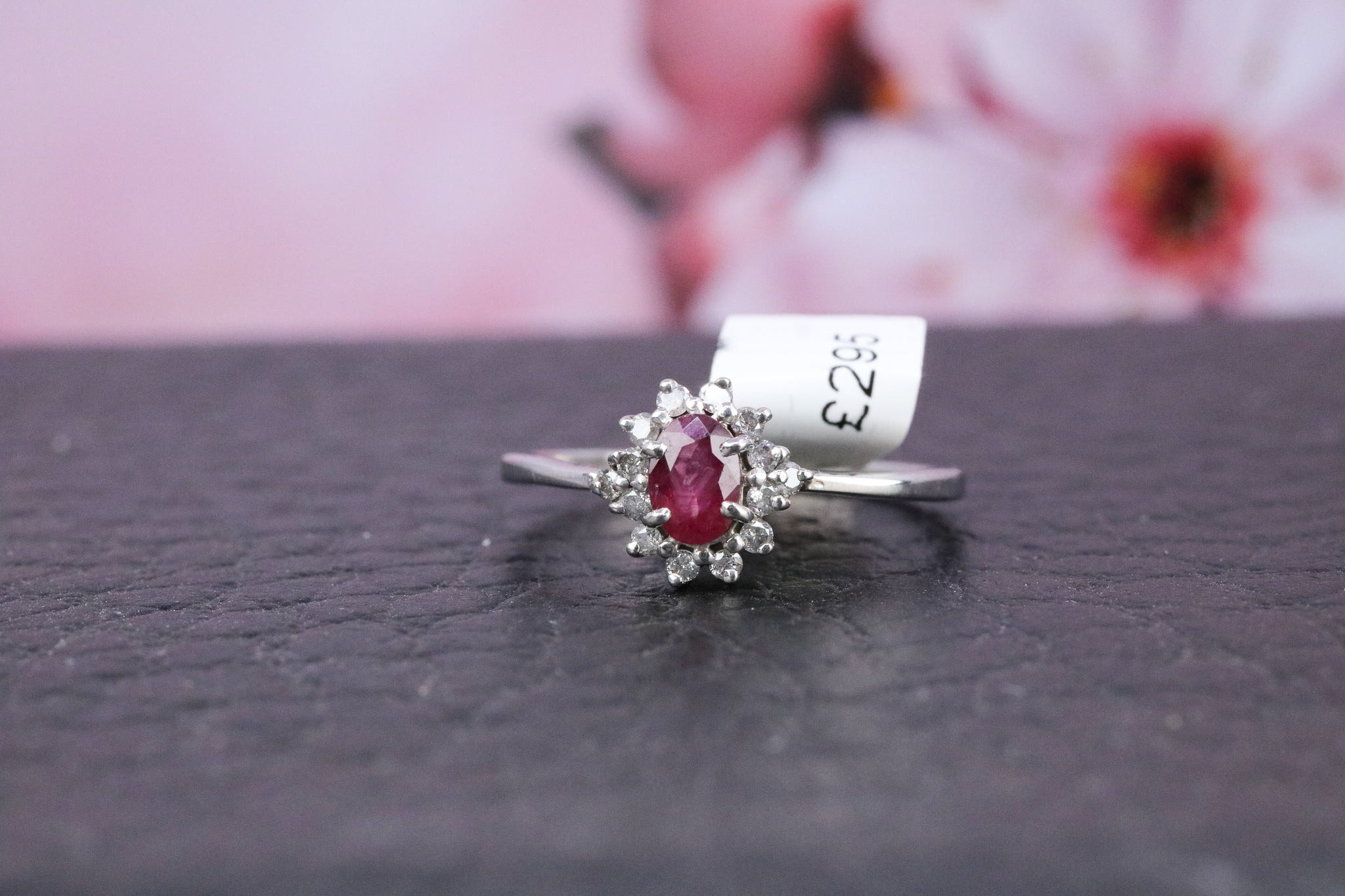 9ct White Gold Diamond Ring - HJ2287 - Hallmark Jewellers Formby & The Jewellers Bench Widnes