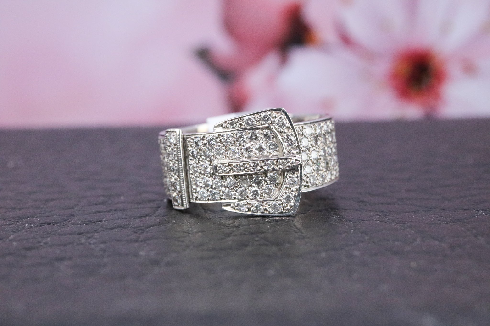 18ct White Gold Diamond Ring - HJ2418 - Hallmark Jewellers Formby & The Jewellers Bench Widnes