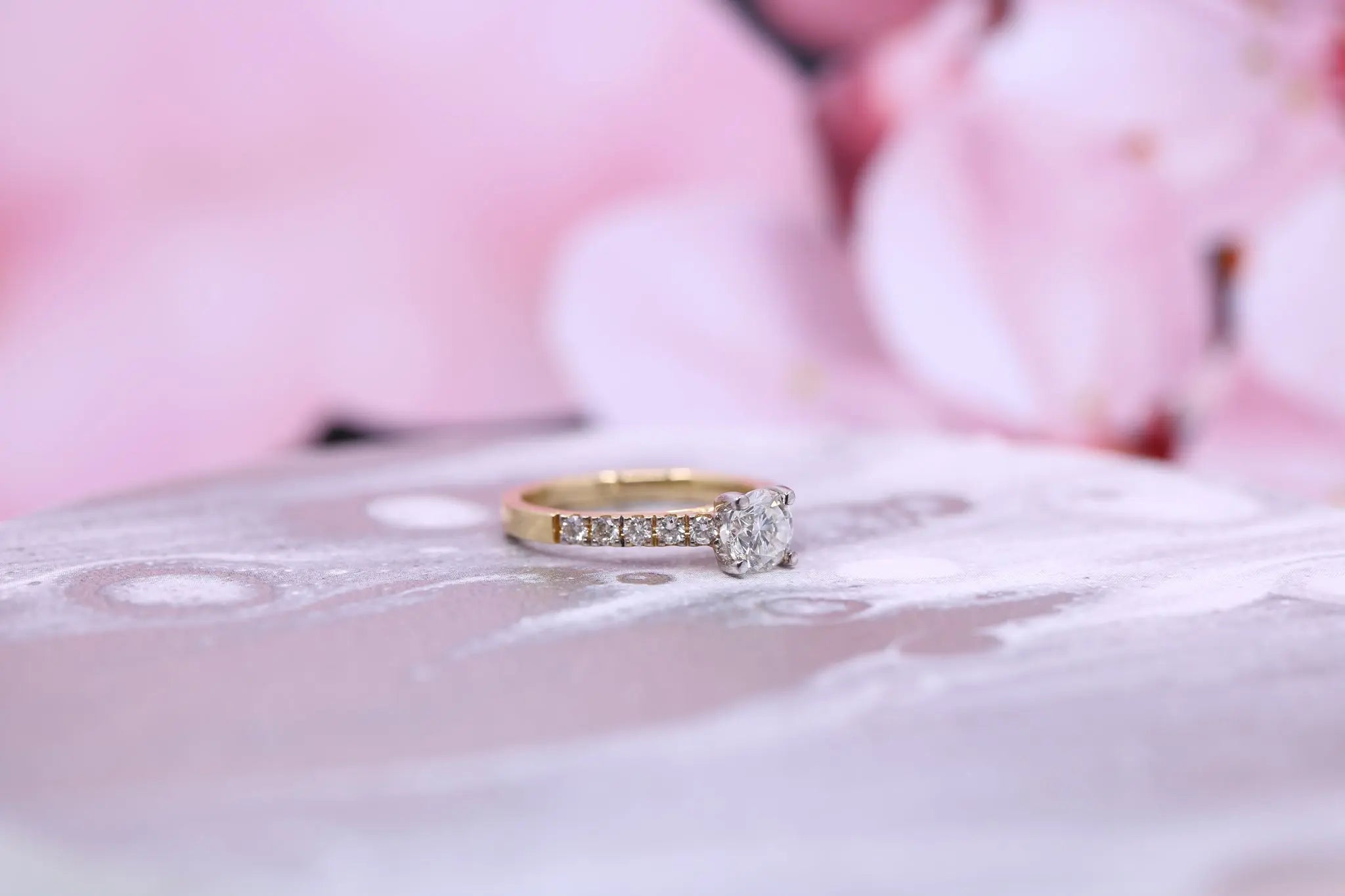18ct Yellow Gold Diamond Ring 1.28ct - W1811 - Hallmark Jewellers Formby & The Jewellers Bench Widnes
