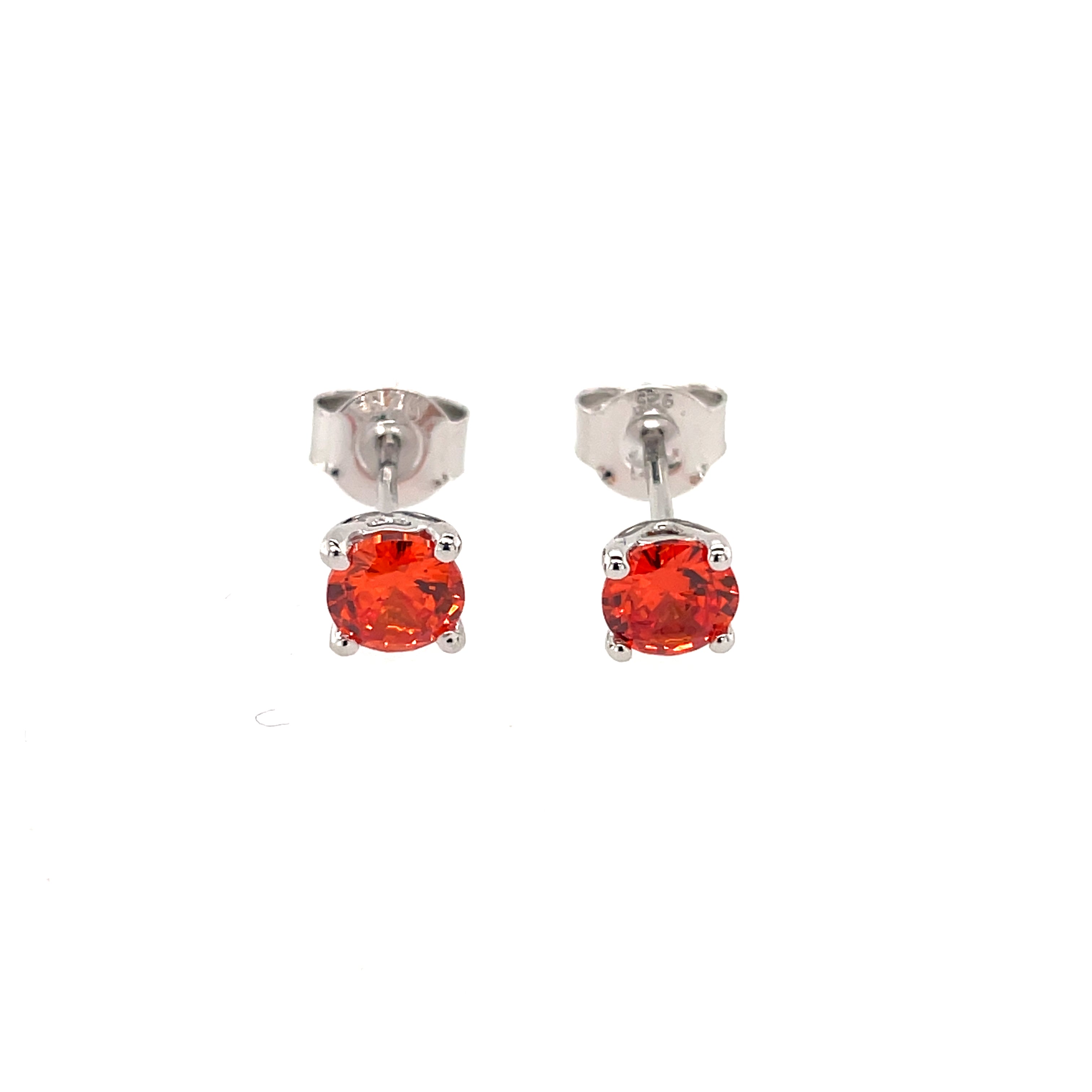 Silver CZ Studs - MJ003 - Hallmark Jewellers Formby & The Jewellers Bench Widnes