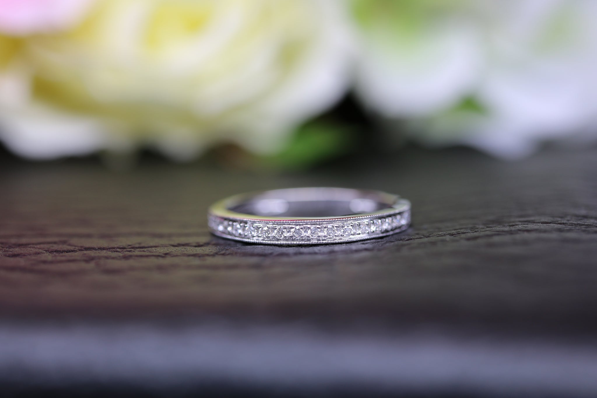 9ct White Gold Diamond Ring - HJ2052 - Hallmark Jewellers Formby & The Jewellers Bench Widnes