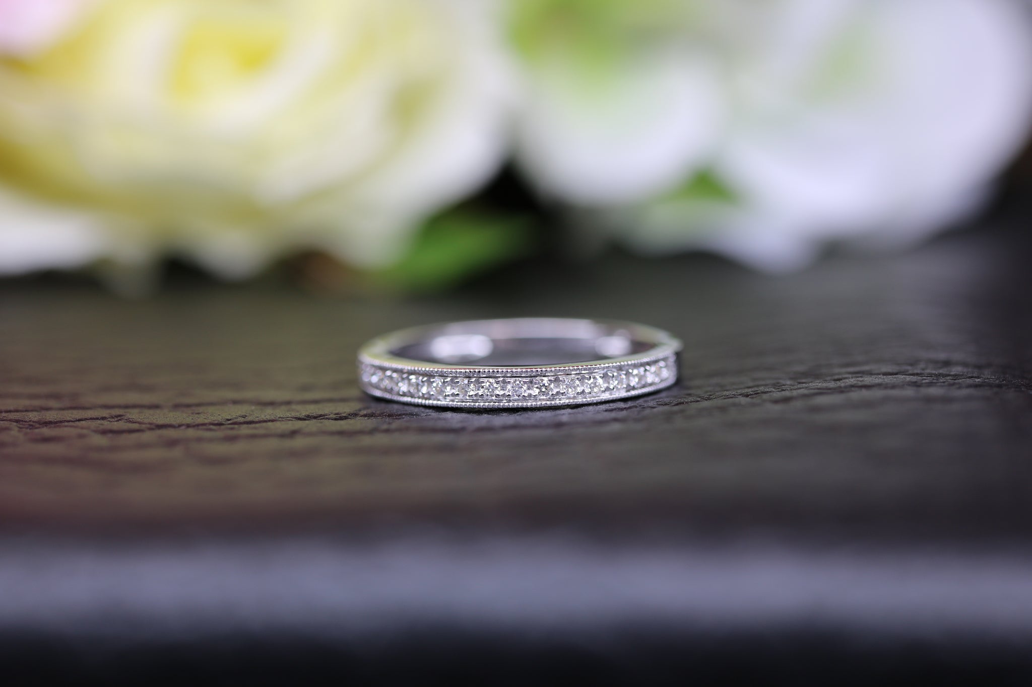 9ct White Gold Diamond Ring - HJ2051 - Hallmark Jewellers Formby & The Jewellers Bench Widnes