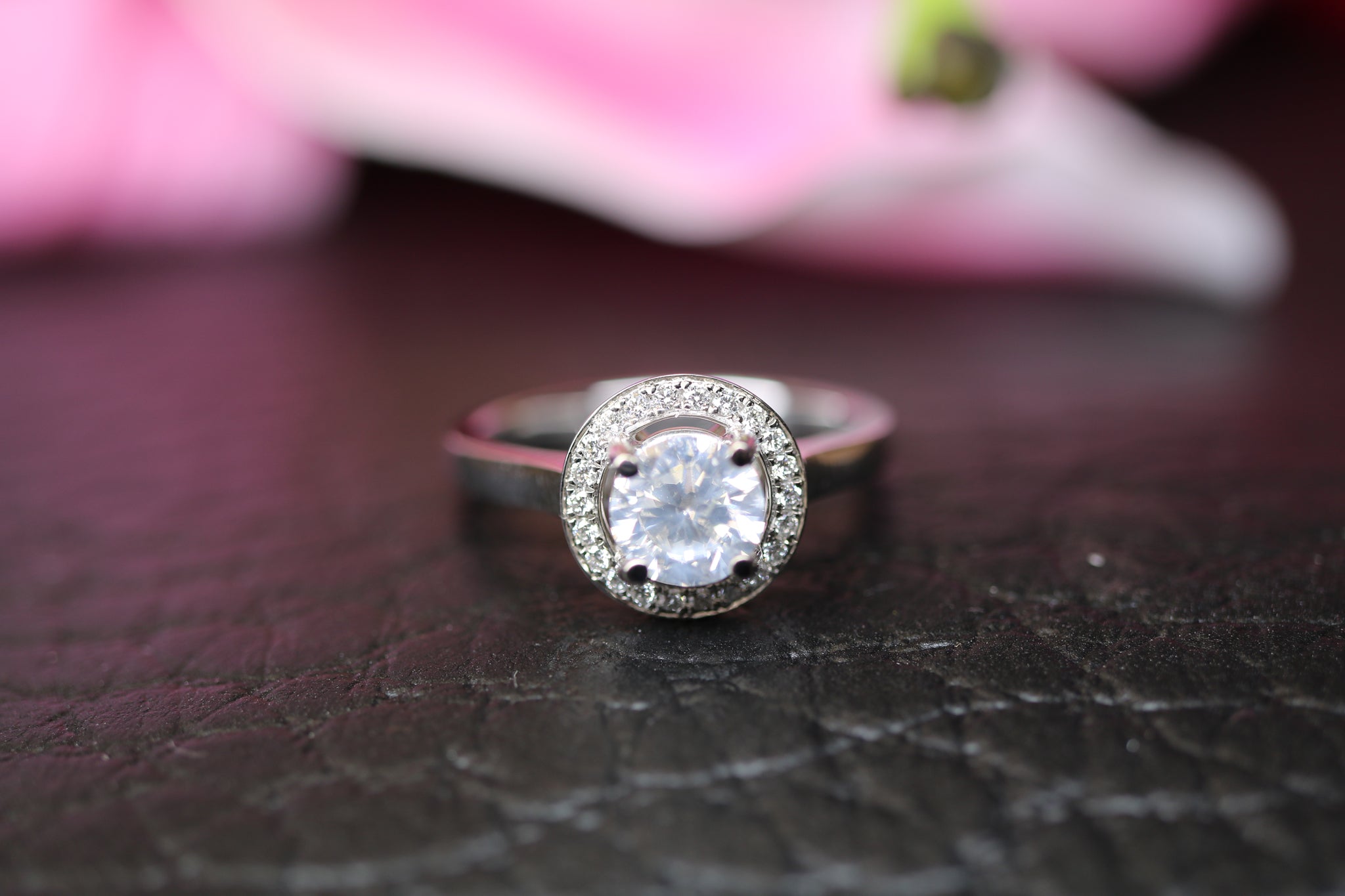 Platinum Diamond Engagement Ring 1.10ct - HJ2048 - Hallmark Jewellers Formby & The Jewellers Bench Widnes