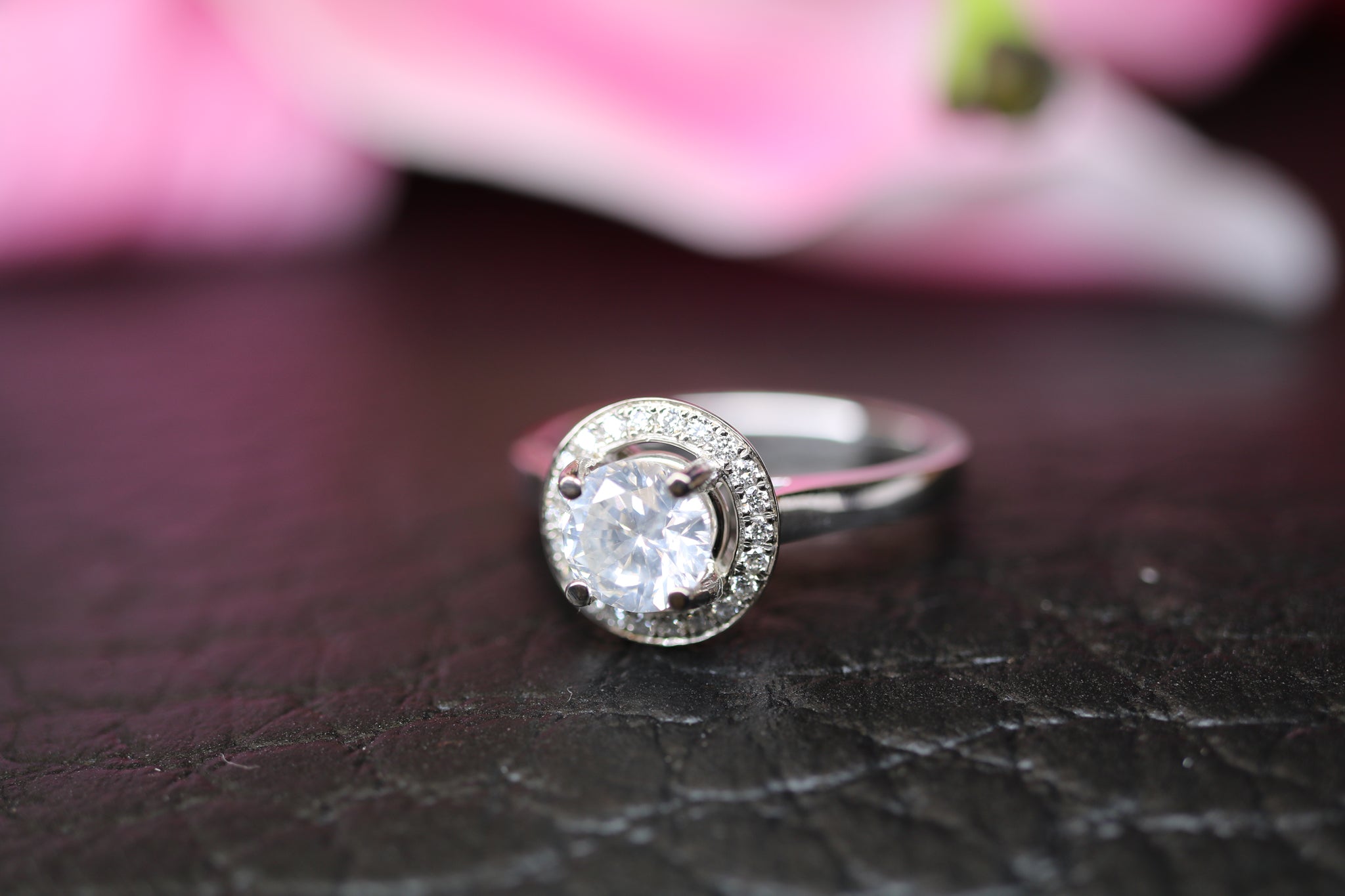 Platinum Diamond Engagement Ring 1.10ct - HJ2048 - Hallmark Jewellers Formby & The Jewellers Bench Widnes