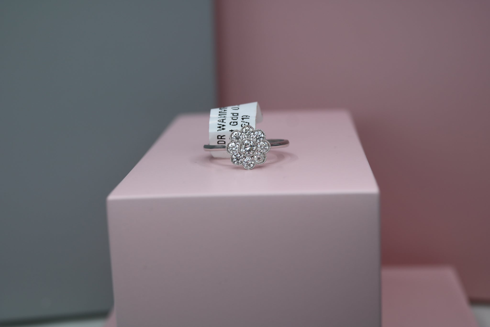 18ct White Gold Diamond Ring 0.50ct - HJ2093 - Hallmark Jewellers Formby & The Jewellers Bench Widnes