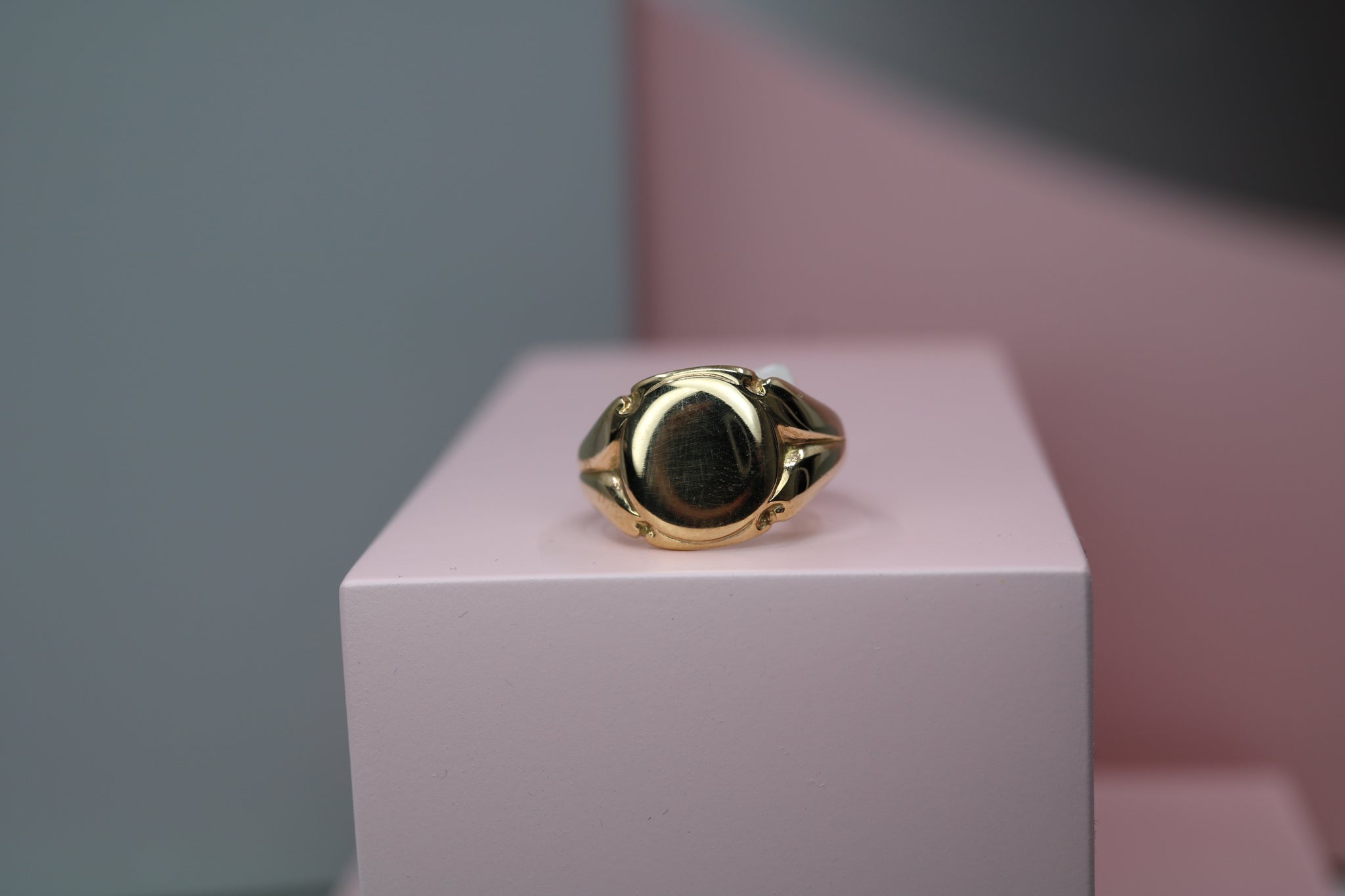 9ct Gents Signet Ring - HJ1006 - Hallmark Jewellers Formby & The Jewellers Bench Widnes