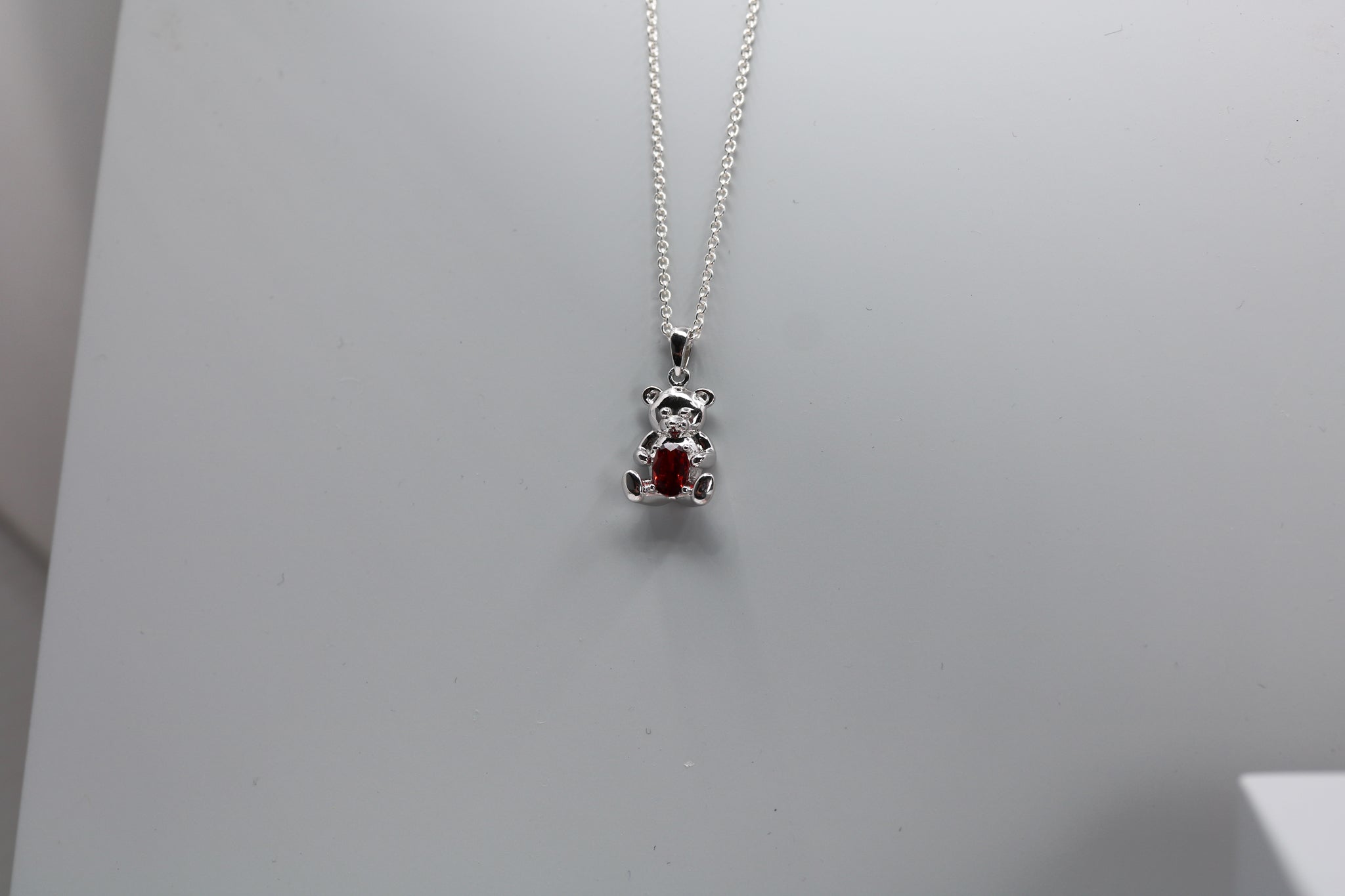Silver Birthstone Teddy Bears - Hallmark Jewellers Formby & The Jewellers Bench Widnes