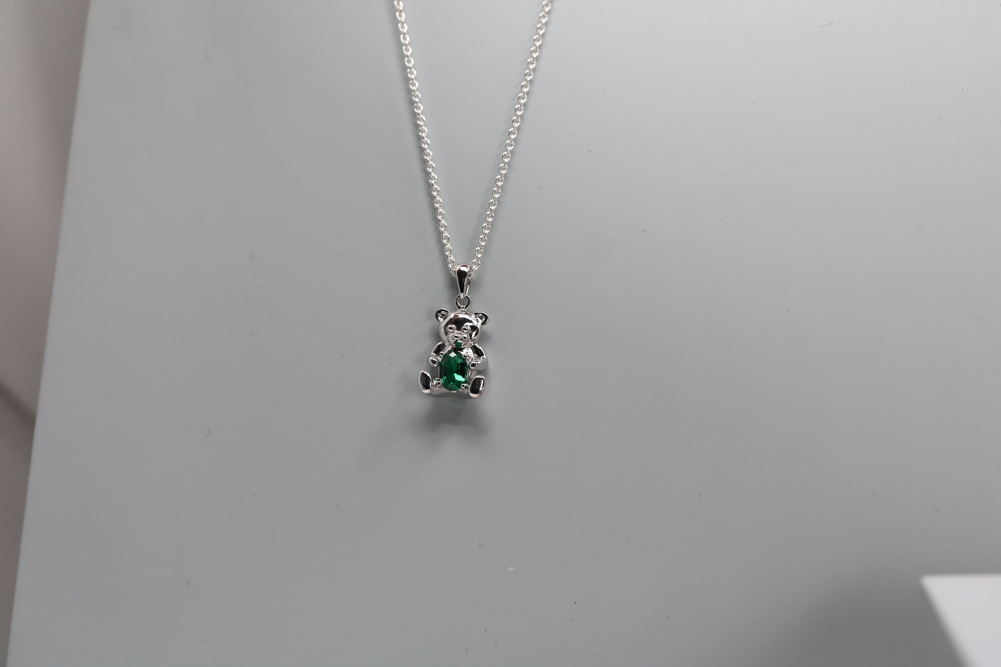 Silver Birthstone Teddy Bears - Hallmark Jewellers Formby & The Jewellers Bench Widnes
