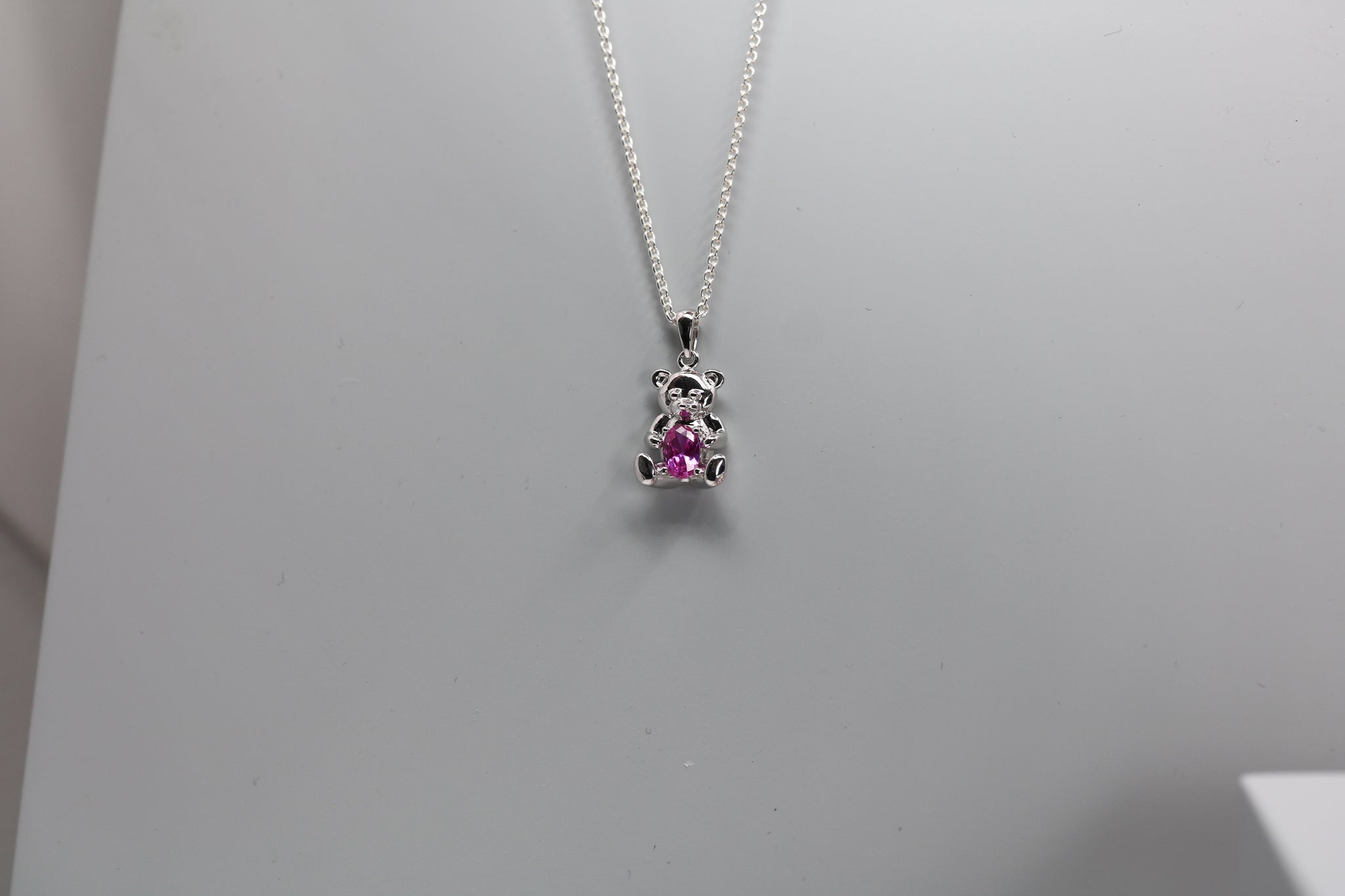 Silver Birthstone Teddy Bears - Hallmark Jewellers Formby & The Jewellers Bench Widnes