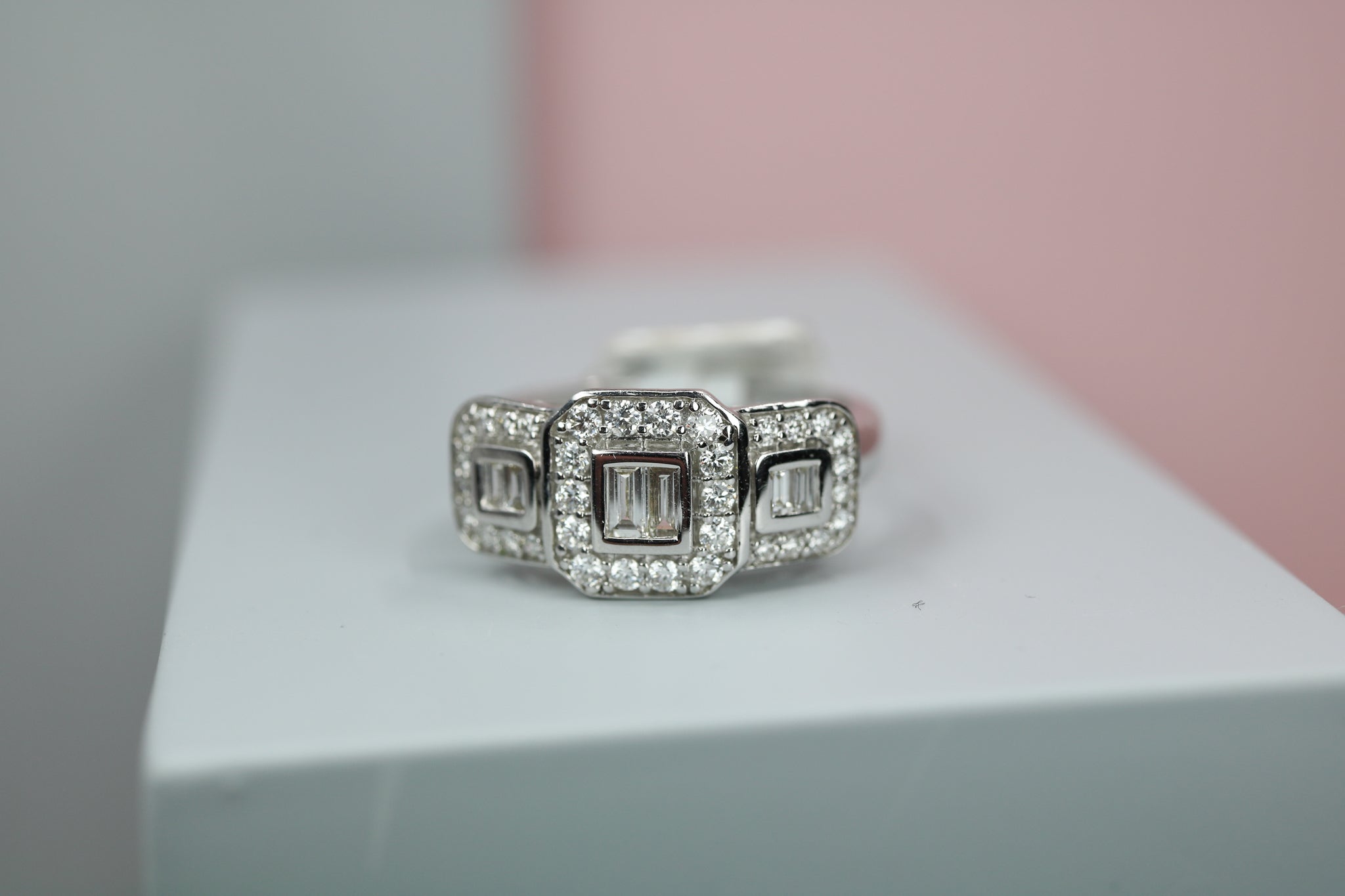 9ct White Gold Diamond Ring 0.50ct - Hallmark Jewellers Formby & The Jewellers Bench Widnes