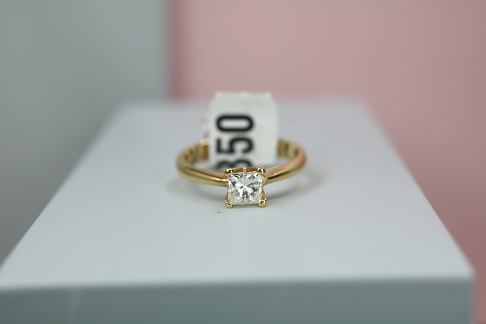 18ct Yellow Gold Diamond Engagement Ring - HJ2105 - Hallmark Jewellers Formby & The Jewellers Bench Widnes