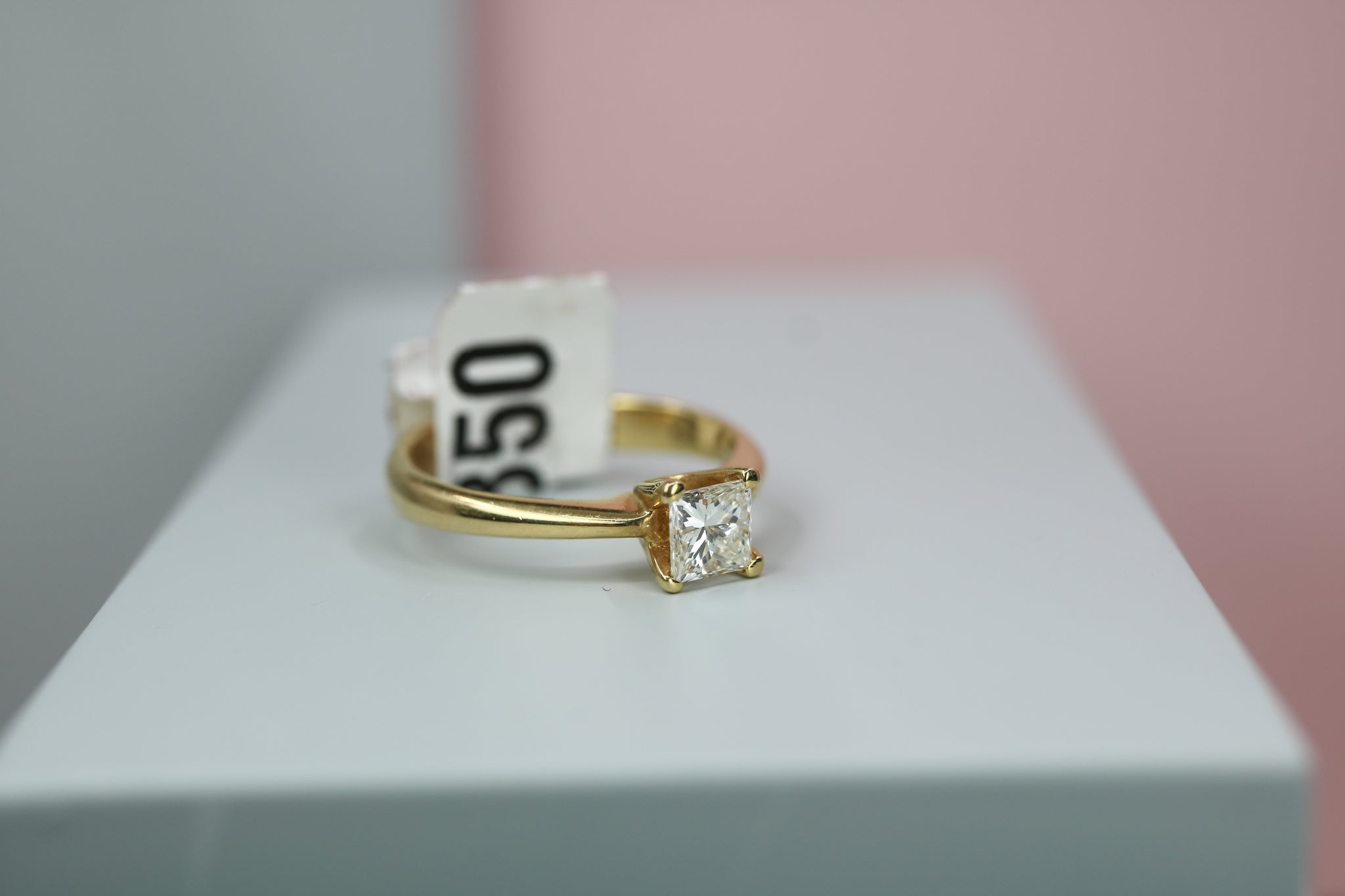 18ct Yellow Gold Diamond Engagement Ring - HJ2105 - Hallmark Jewellers Formby & The Jewellers Bench Widnes
