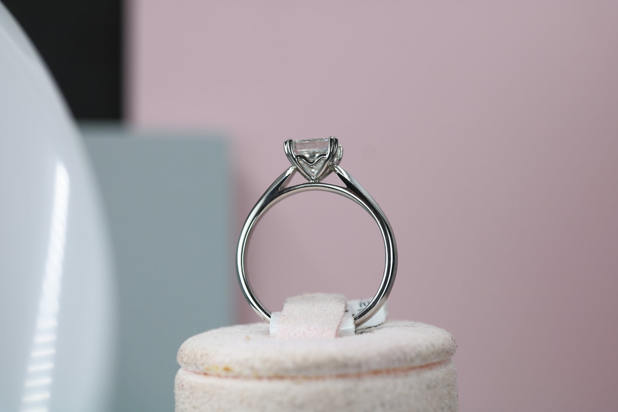 Platinum Diamond Ring 1.00ct - HJ2096 - Hallmark Jewellers Formby & The Jewellers Bench Widnes