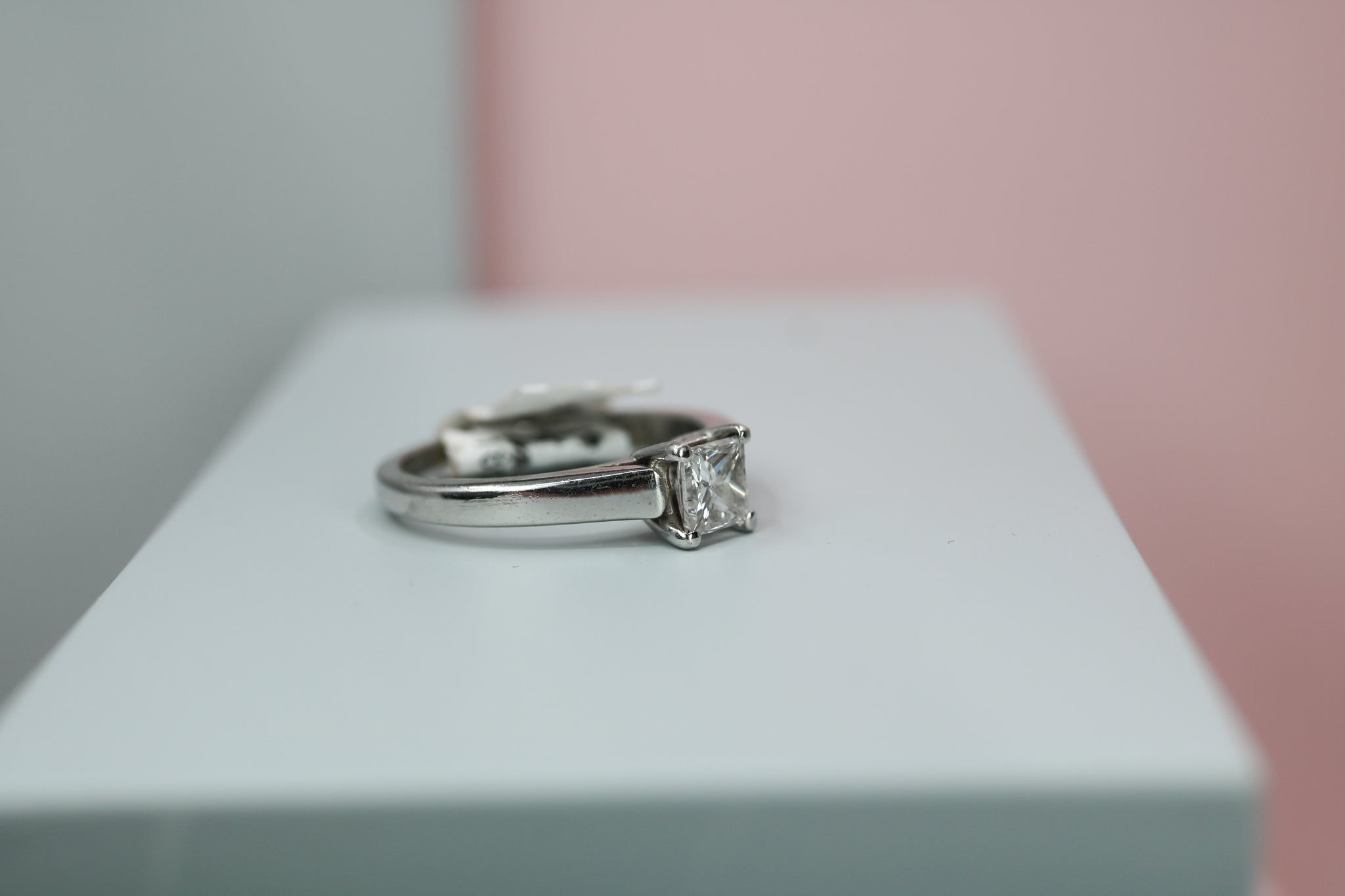 18ct White Gold Diamond Ring 0.54ct - HJ2090 - Hallmark Jewellers Formby & The Jewellers Bench Widnes
