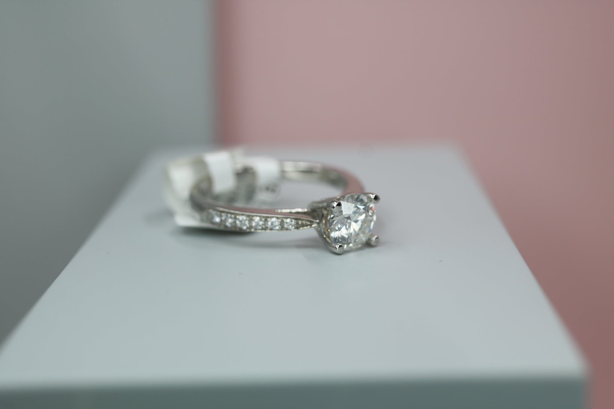 Platinum Diamond Engagement Ring 1.24ct - HJ2111 - Hallmark Jewellers Formby & The Jewellers Bench Widnes