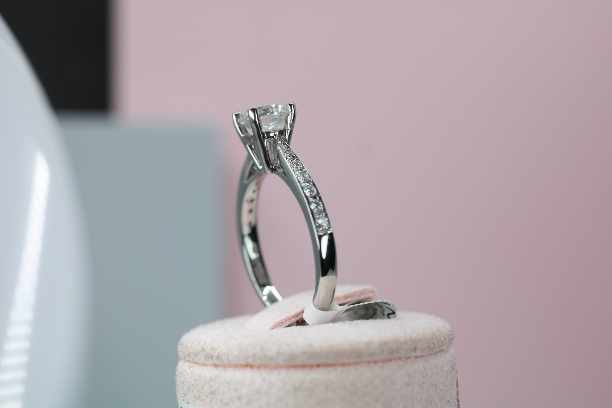 Platinum Diamond Engagement Ring 1.24ct - HJ2111 - Hallmark Jewellers Formby & The Jewellers Bench Widnes