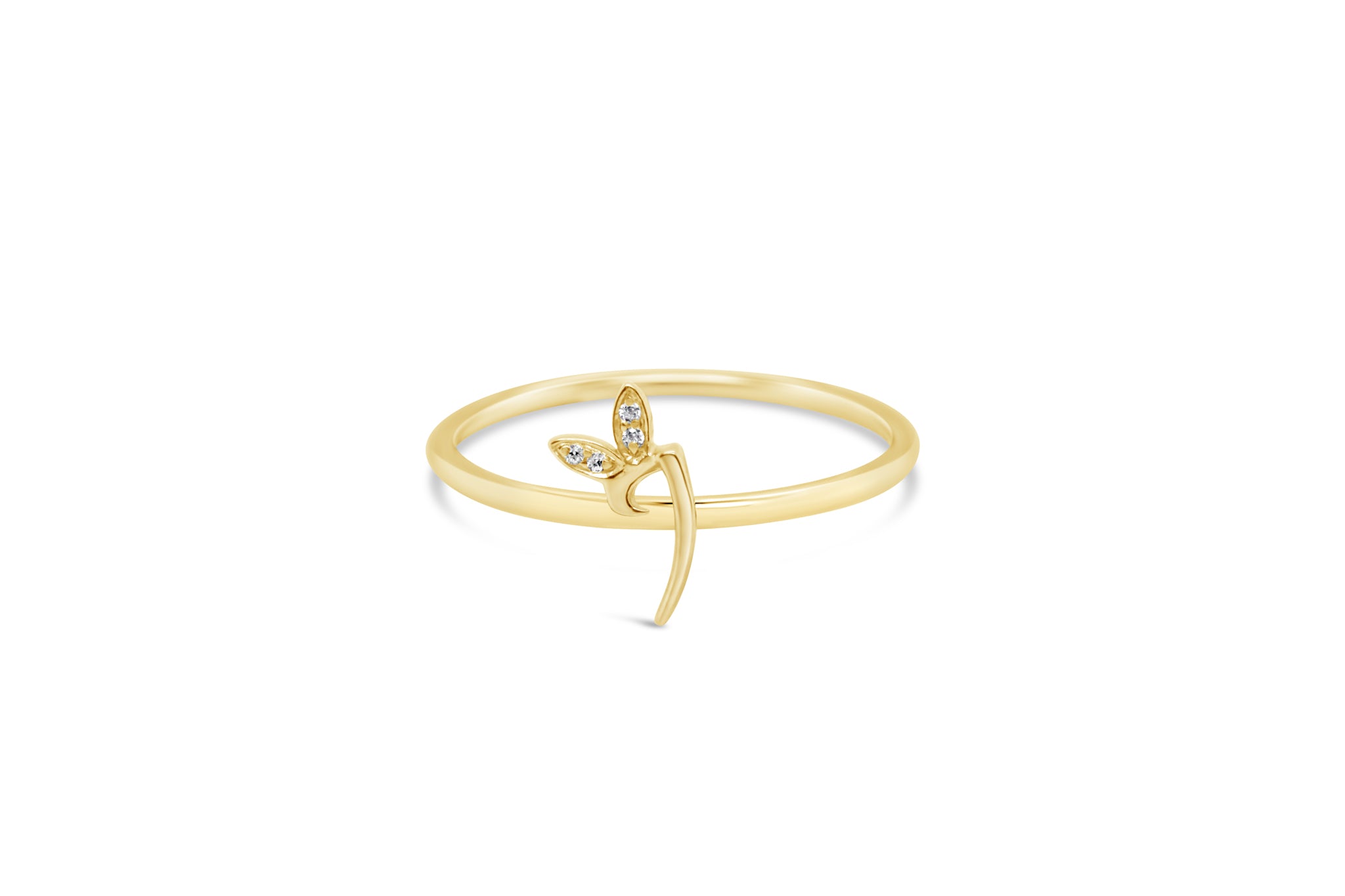 Sterling Silver Initial ring - MJI006 - Hallmark Jewellers Formby & The Jewellers Bench Widnes