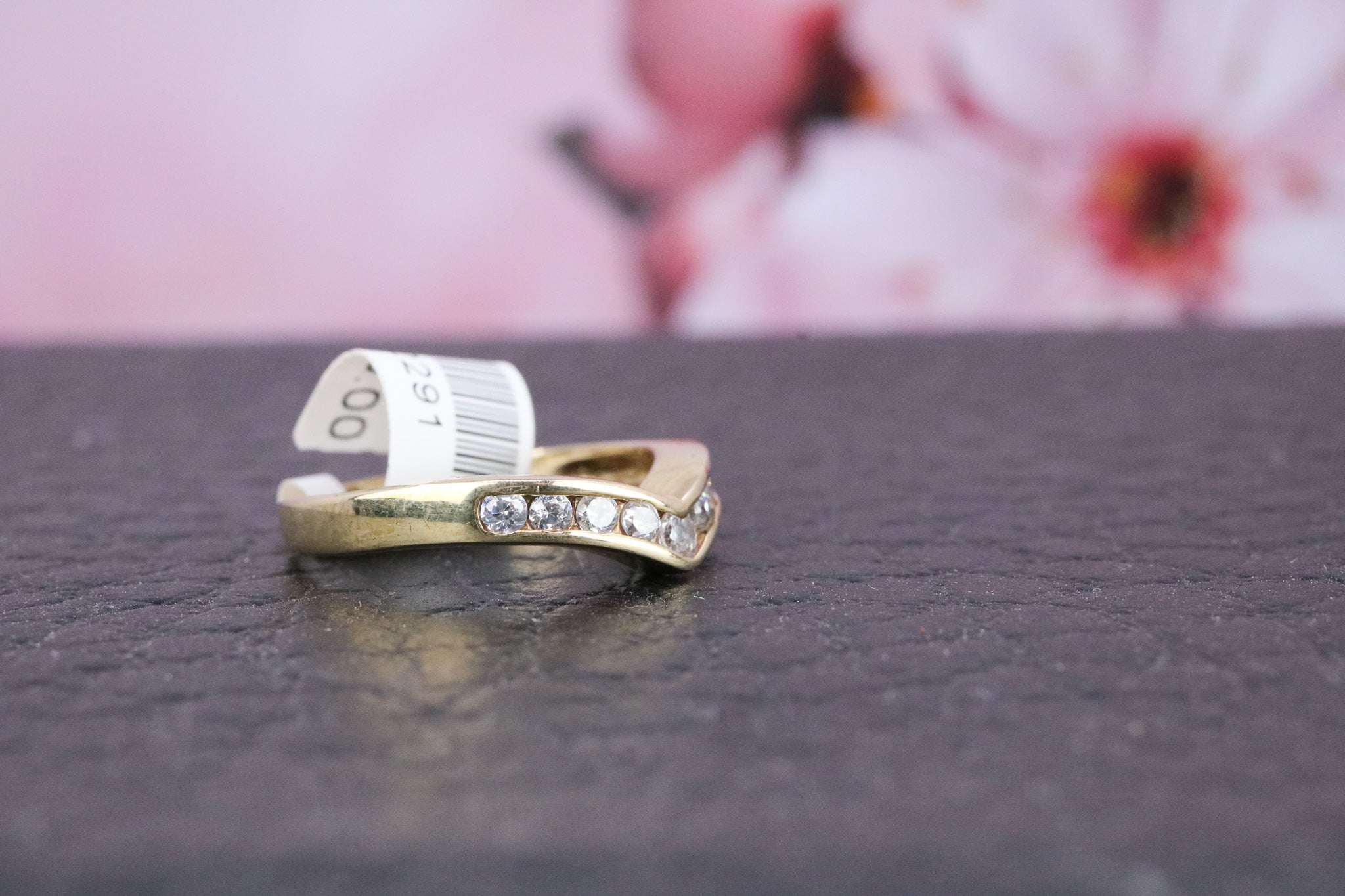 9ct Yellow Gold Wishbone Ring - CO1127 - Hallmark Jewellers Formby & The Jewellers Bench Widnes