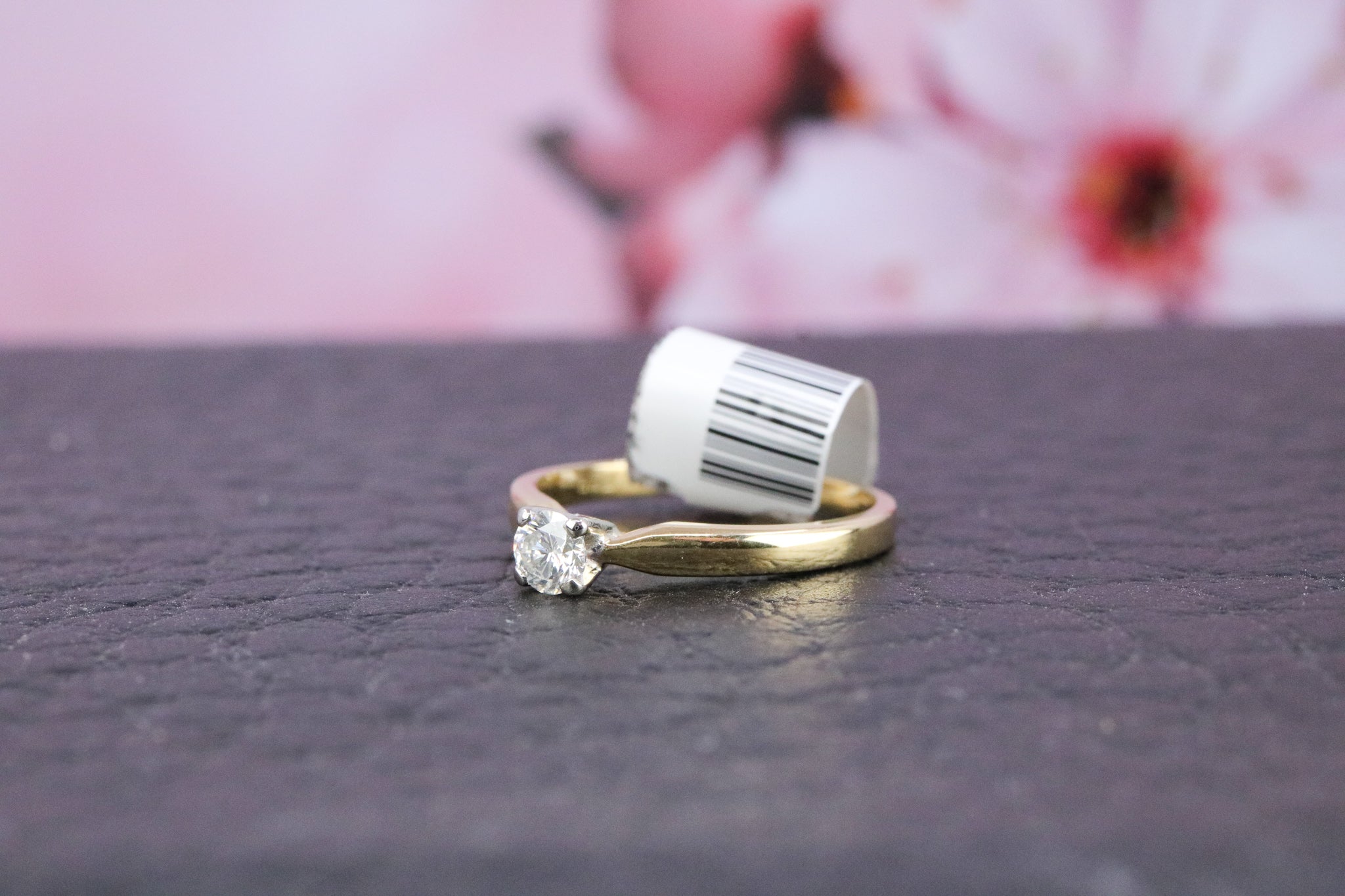 18ct Yellow Gold Diamond Ring - HJ2018 - Hallmark Jewellers Formby & The Jewellers Bench Widnes