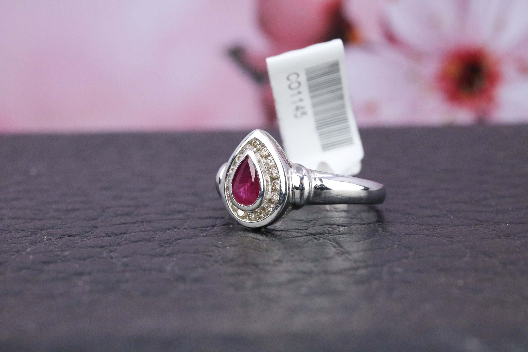 9ct White Gold Diamond Ring - CO1145 - Hallmark Jewellers Formby & The Jewellers Bench Widnes