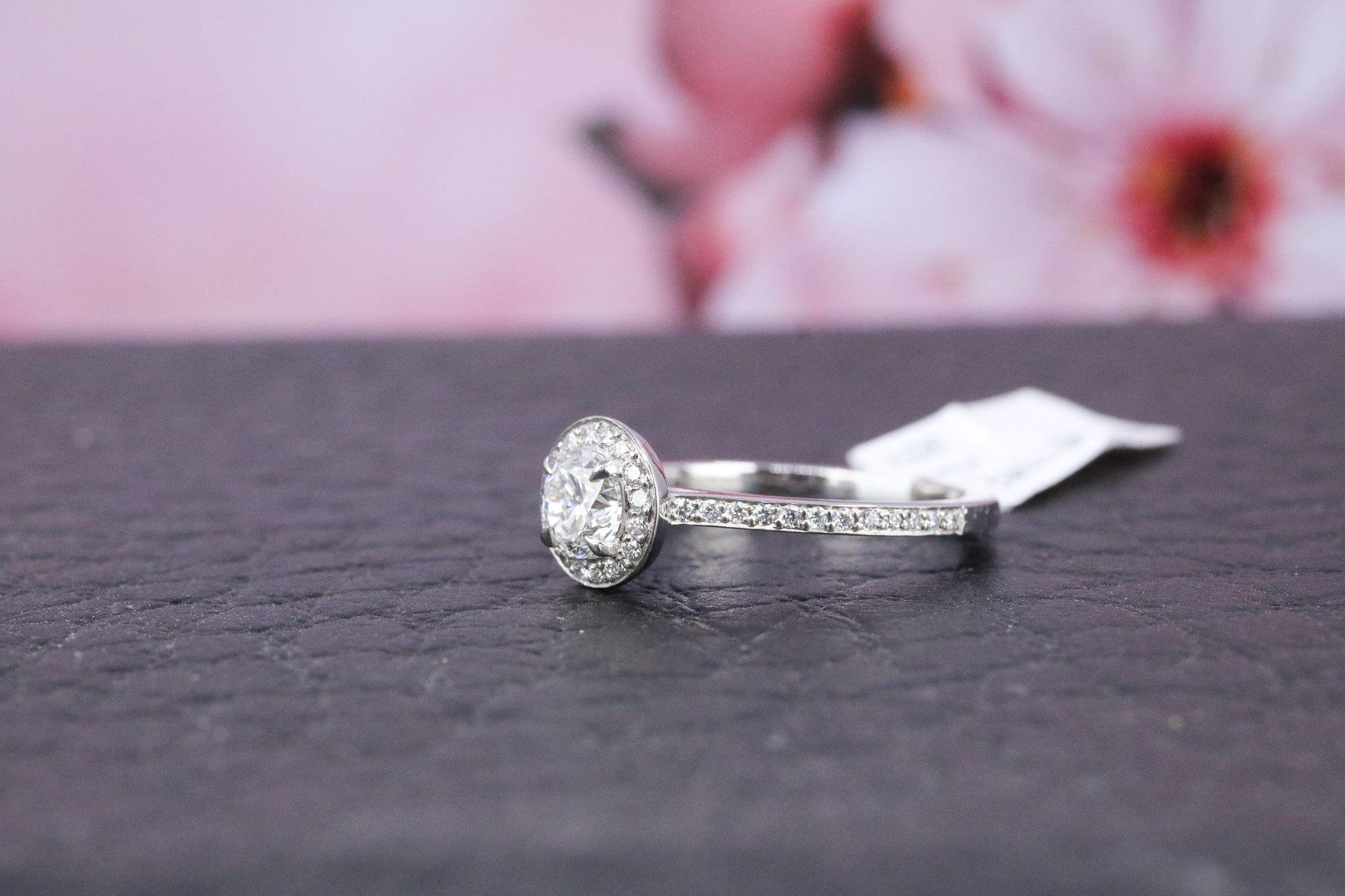 Platinum Diamond Ring - HJ2267 - Hallmark Jewellers Formby & The Jewellers Bench Widnes