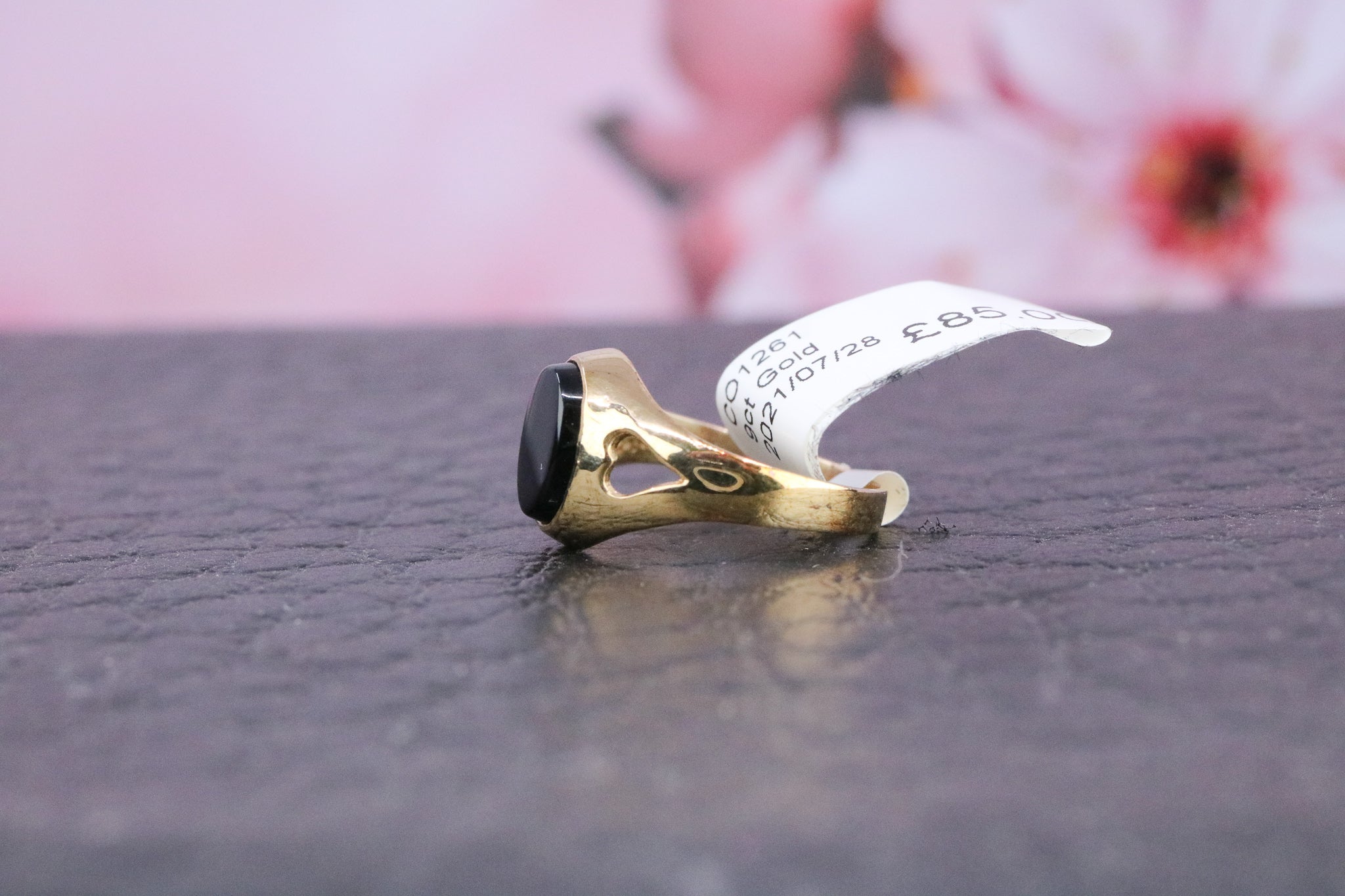 9ct Yellow Gold Ring - CO1261 - Hallmark Jewellers Formby & The Jewellers Bench Widnes