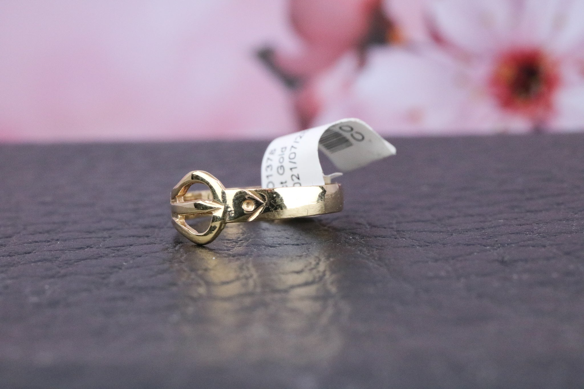 9ct Gold Buckle Ring - CO1378 - Hallmark Jewellers Formby & The Jewellers Bench Widnes