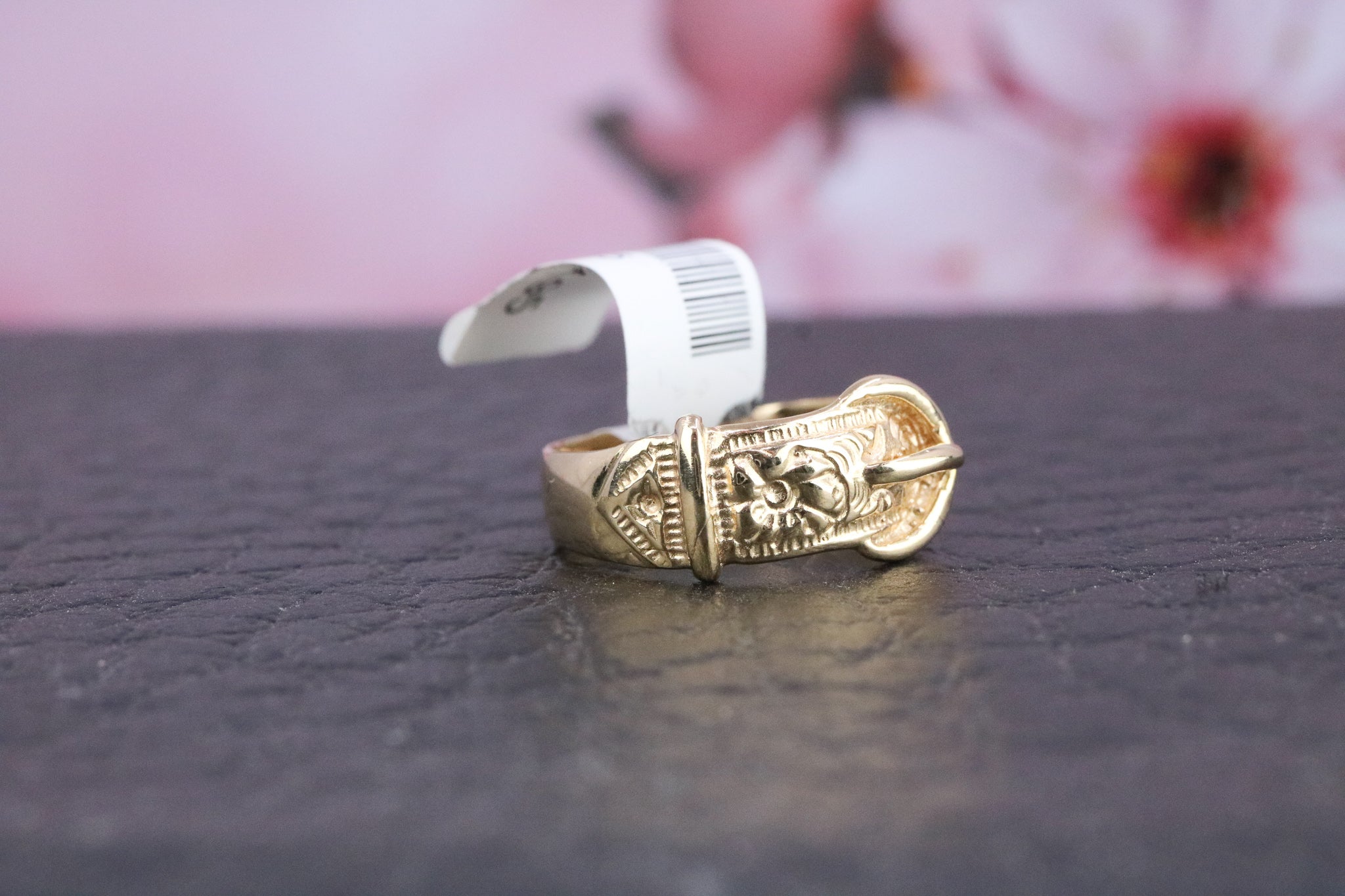 9ct Gold Buckle Ring - CO1385 - Hallmark Jewellers Formby & The Jewellers Bench Widnes