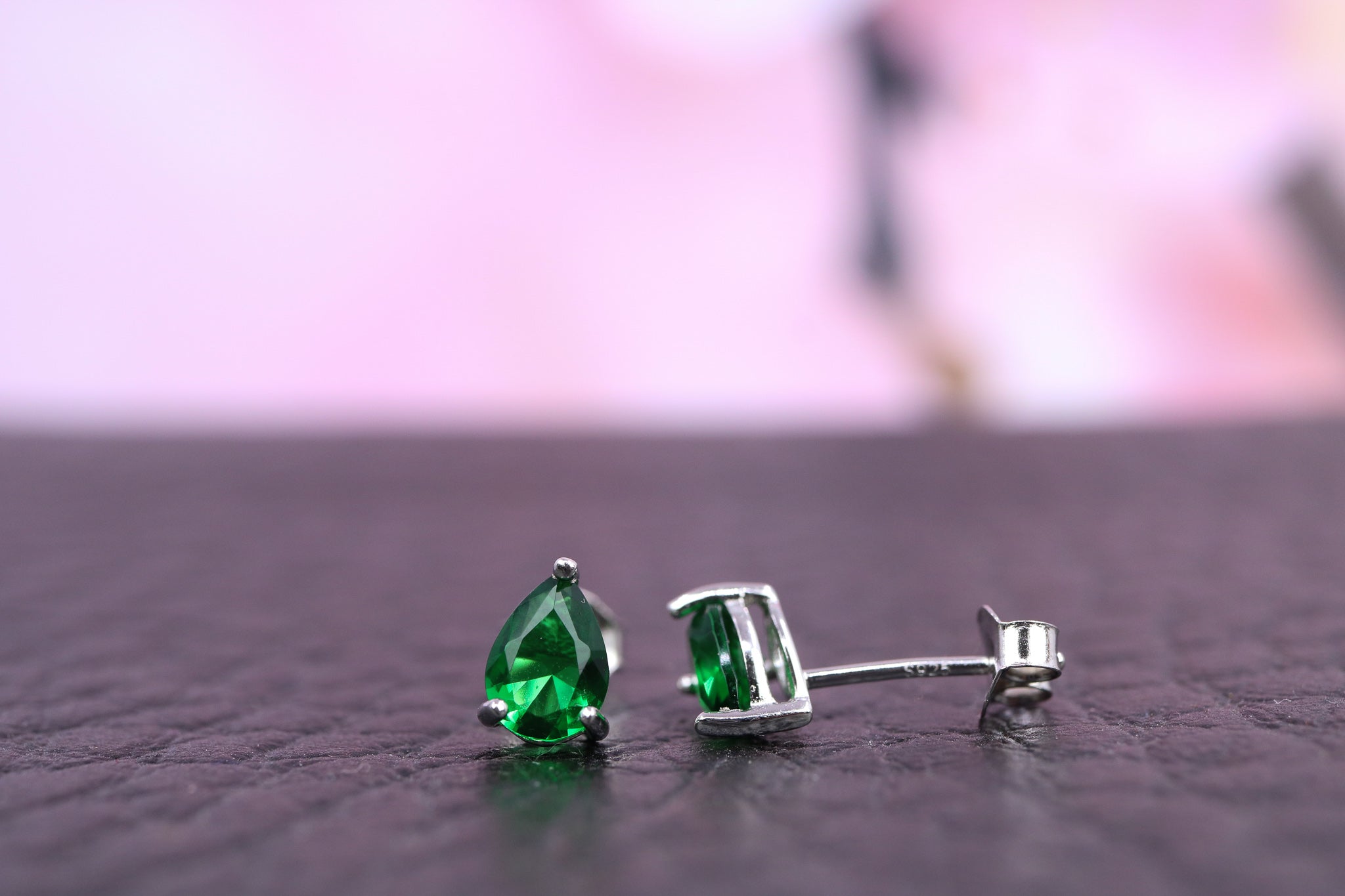 Sterling Silver and CZ Earrings - IN1088 - Hallmark Jewellers Formby & The Jewellers Bench Widnes