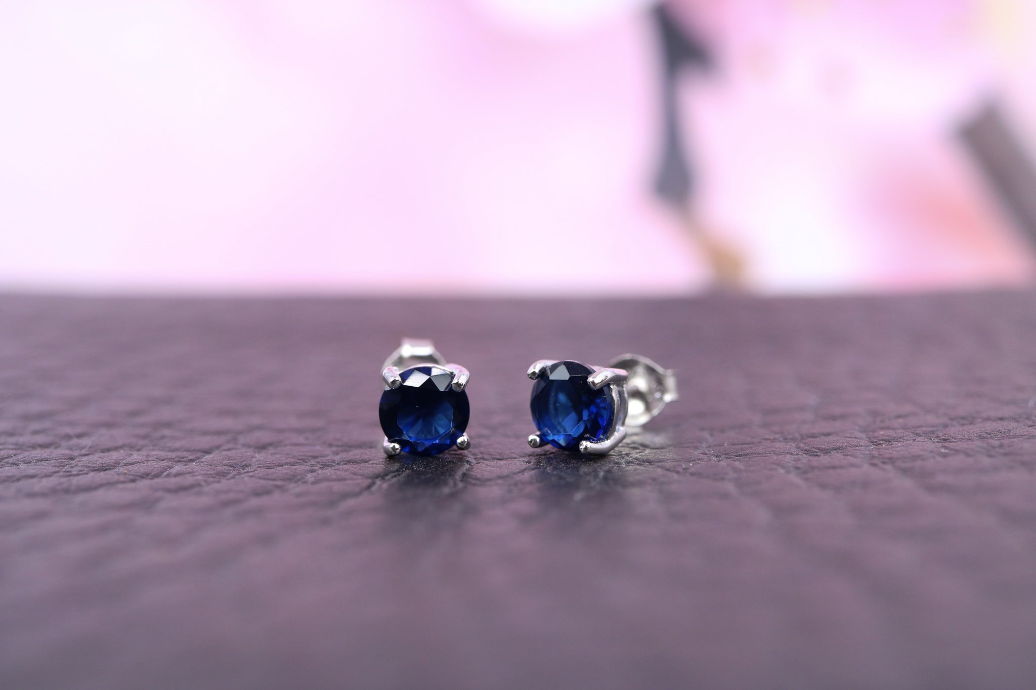Sterling Silver & CZ Earrings - IN1090 - Hallmark Jewellers Formby & The Jewellers Bench Widnes