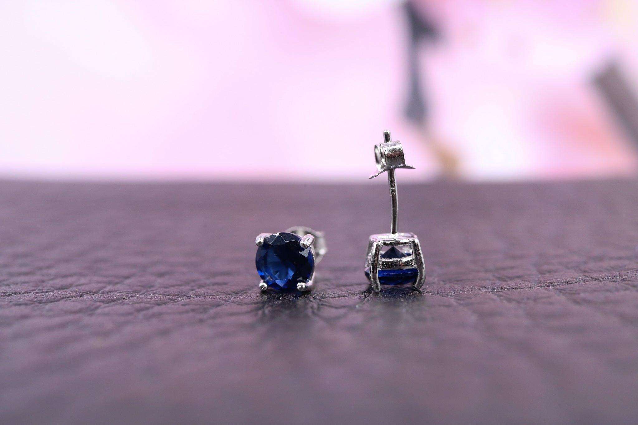 Sterling Silver & CZ Earrings - IN1090 - Hallmark Jewellers Formby & The Jewellers Bench Widnes
