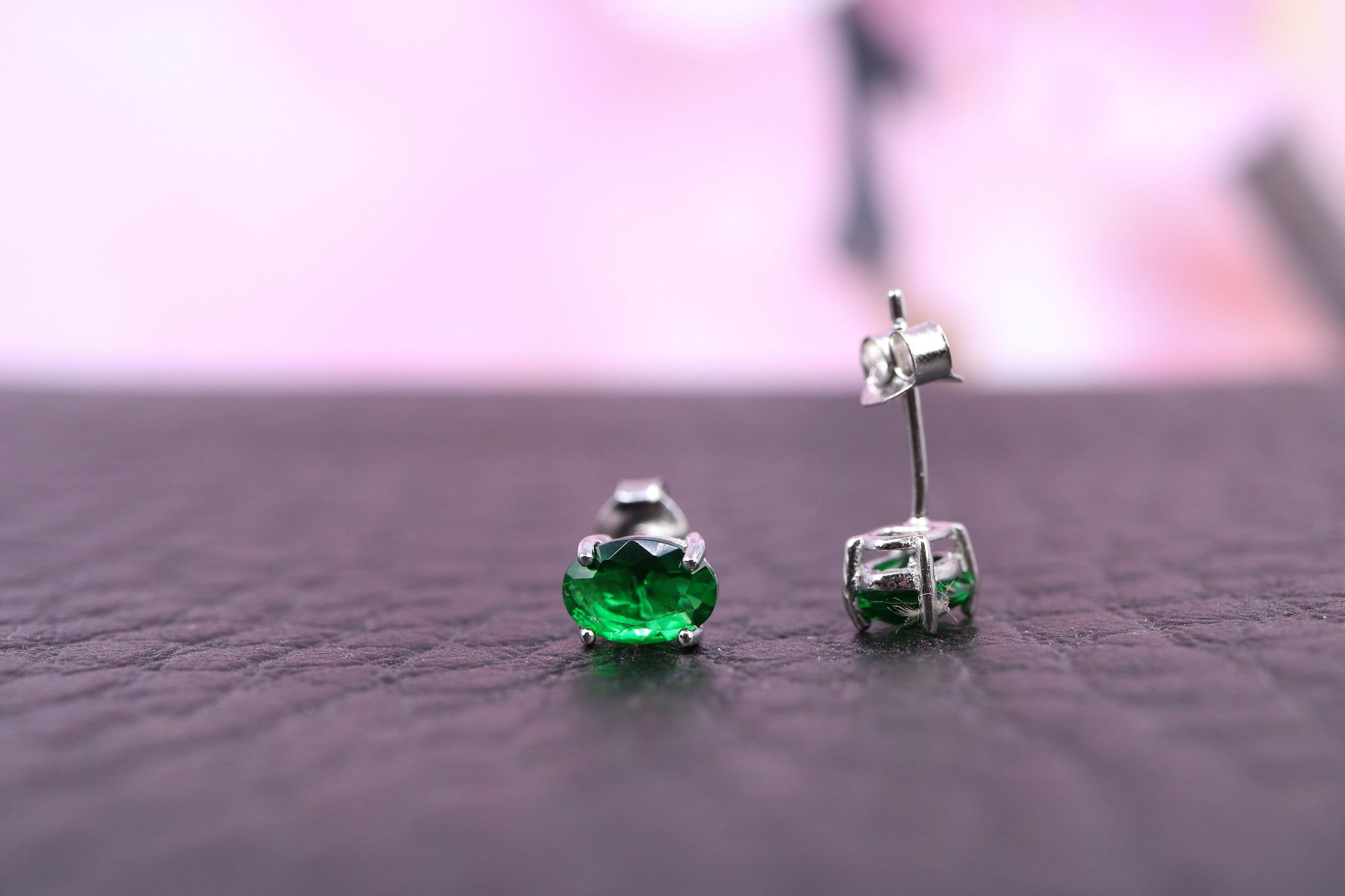 Sterling Silver & CZ Earrings - IN1093 - Hallmark Jewellers Formby & The Jewellers Bench Widnes