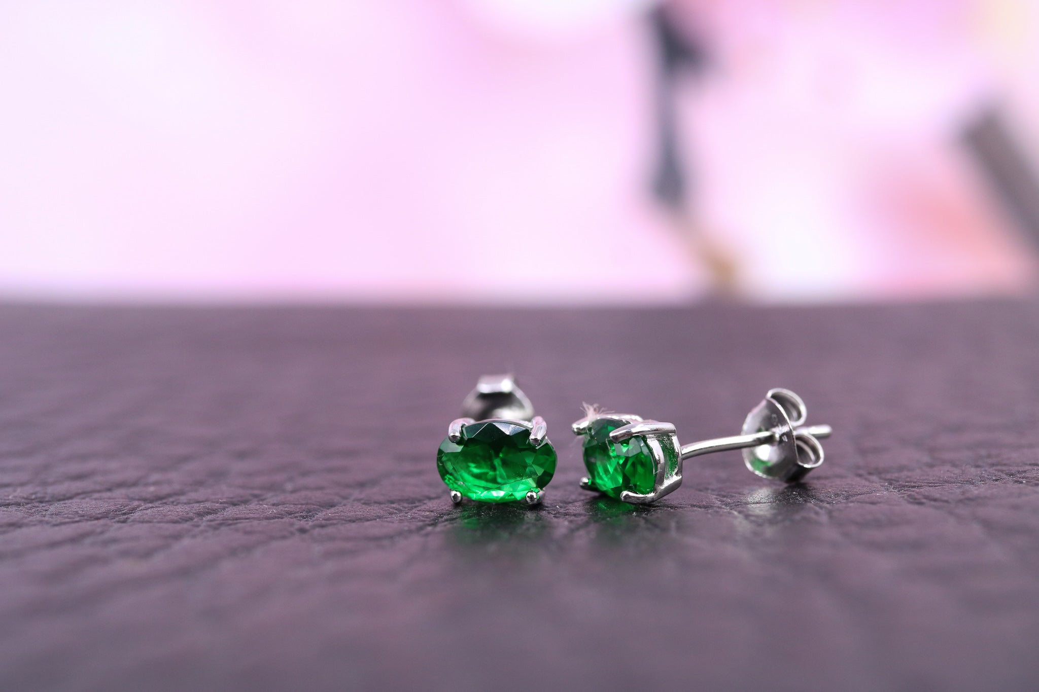 Sterling Silver & CZ Earrings - IN1093 - Hallmark Jewellers Formby & The Jewellers Bench Widnes
