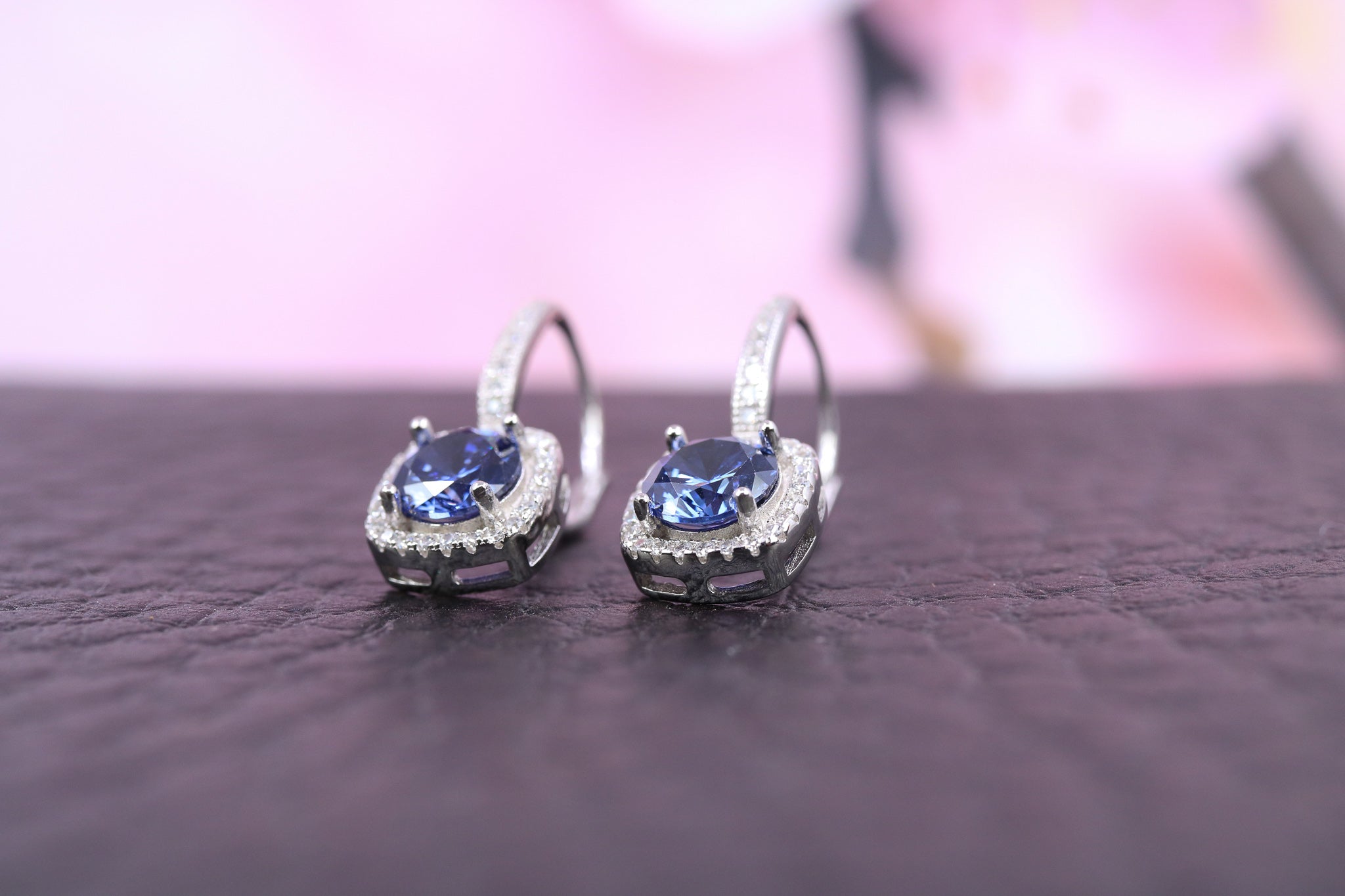 Sterling Silver & CZ Earrings - IN1094 - Hallmark Jewellers Formby & The Jewellers Bench Widnes