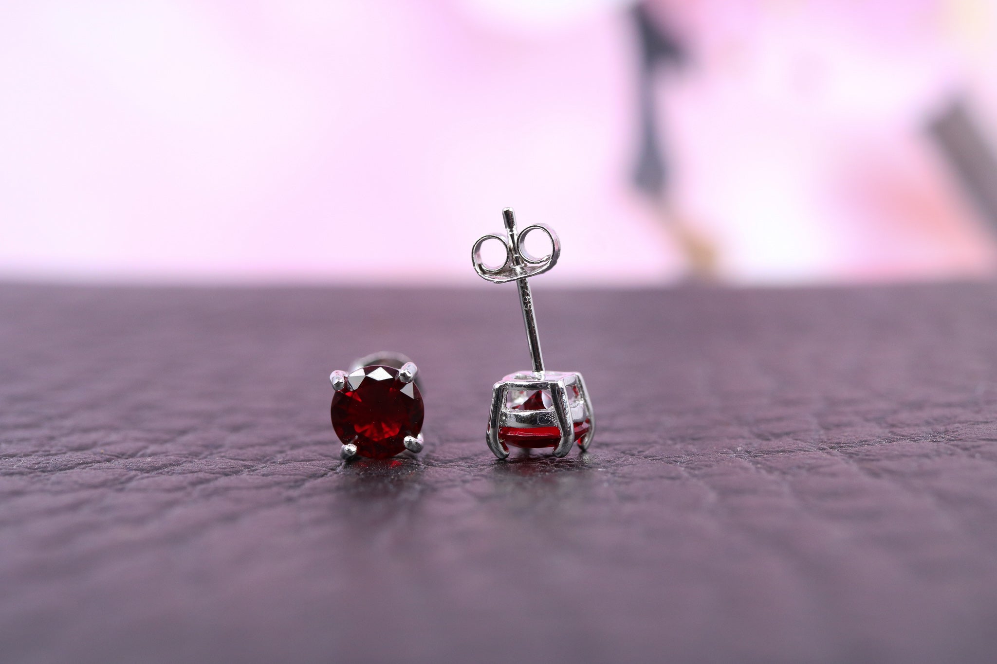Sterling Silver CZ Earrings - IN1098 - Hallmark Jewellers Formby & The Jewellers Bench Widnes