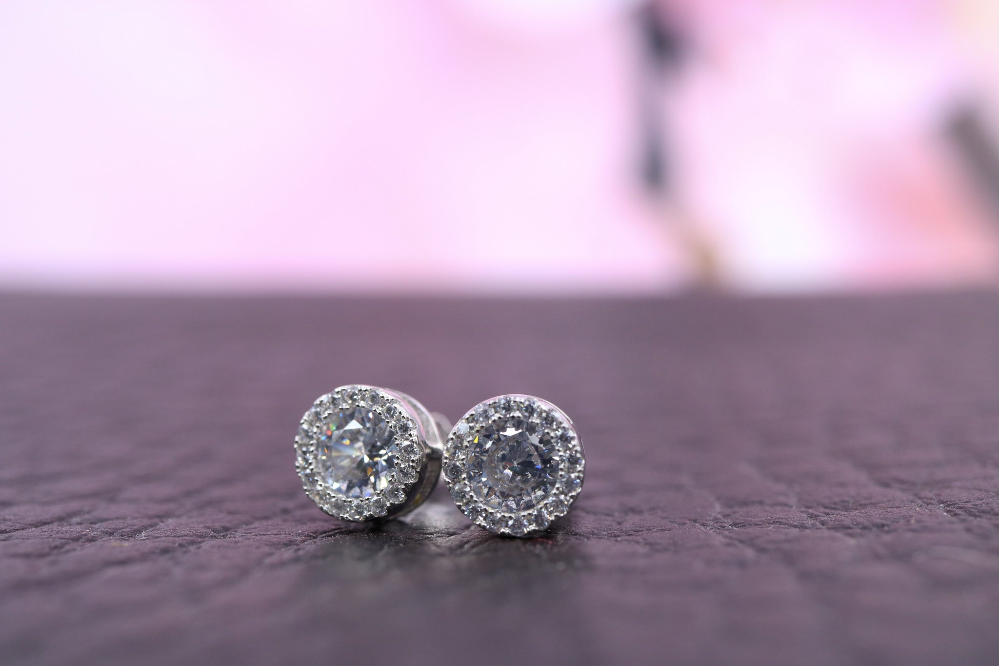 Sterling Silver & CZ Earrings - IN1104 - Hallmark Jewellers Formby & The Jewellers Bench Widnes
