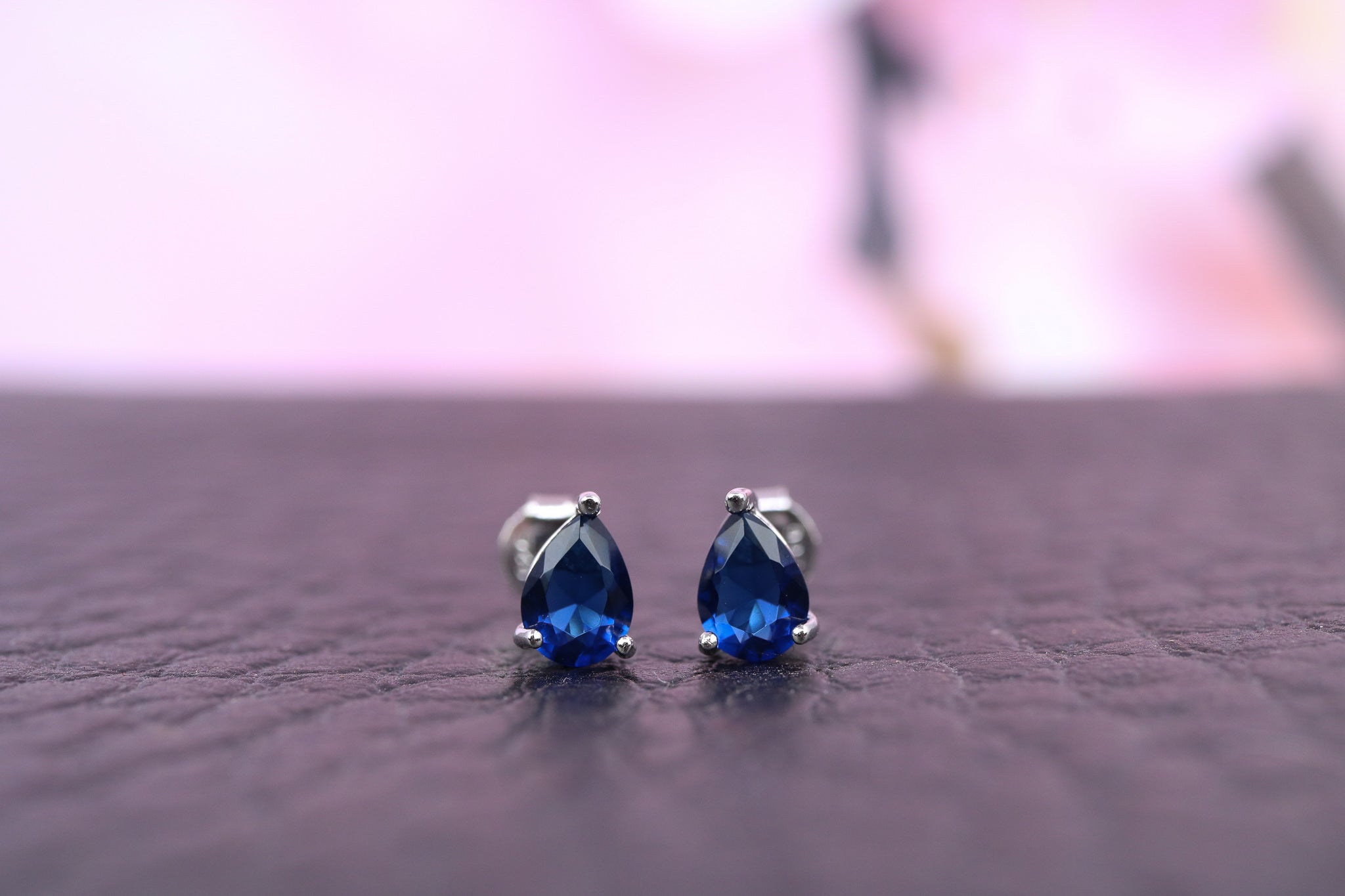Sterling Silver & CZ Earrings - IN1105 - Hallmark Jewellers Formby & The Jewellers Bench Widnes